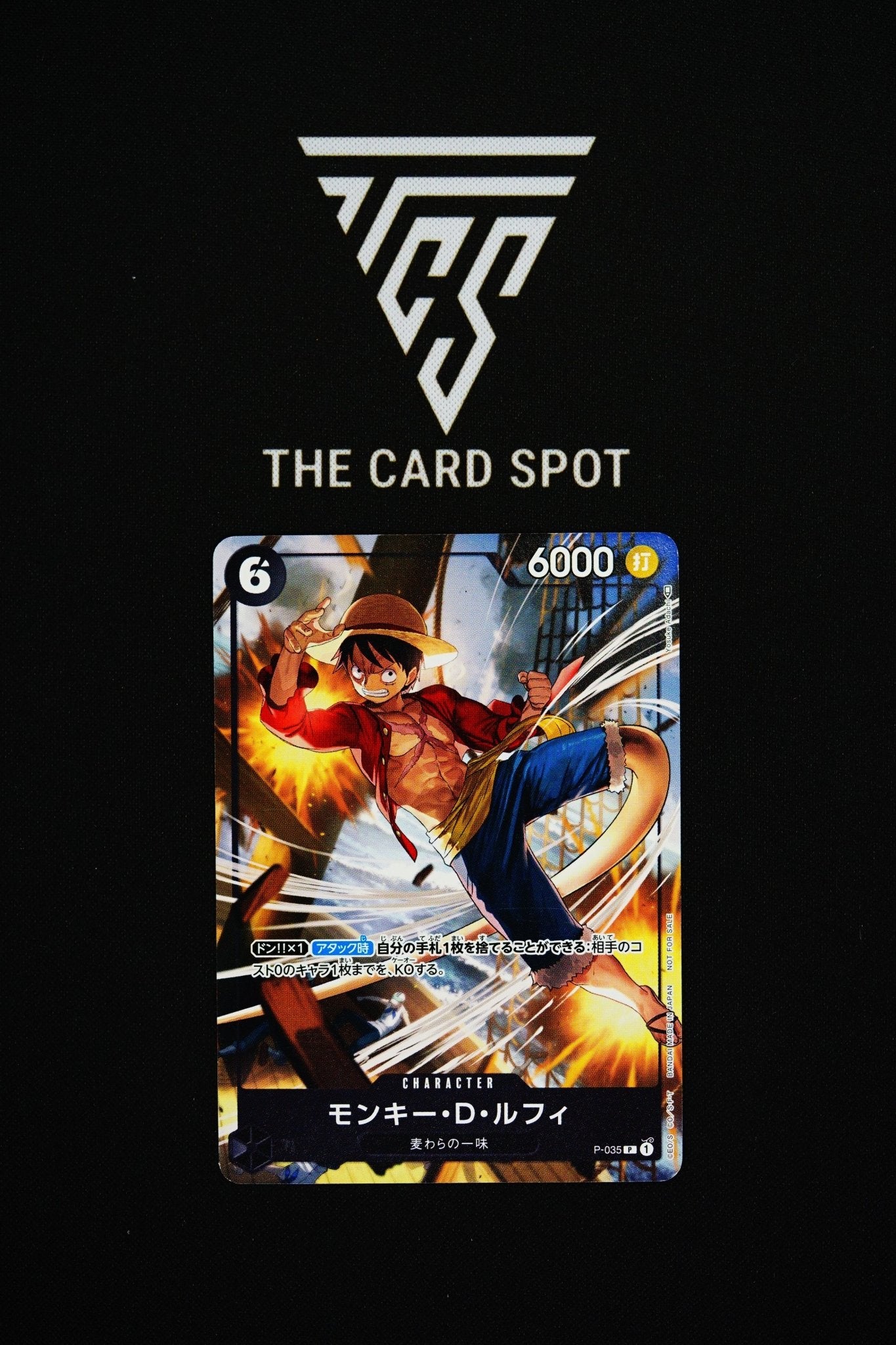 P - 035 Monkey D Luffy - One Piece TCG - THE CARD SPOT PTY LTD.