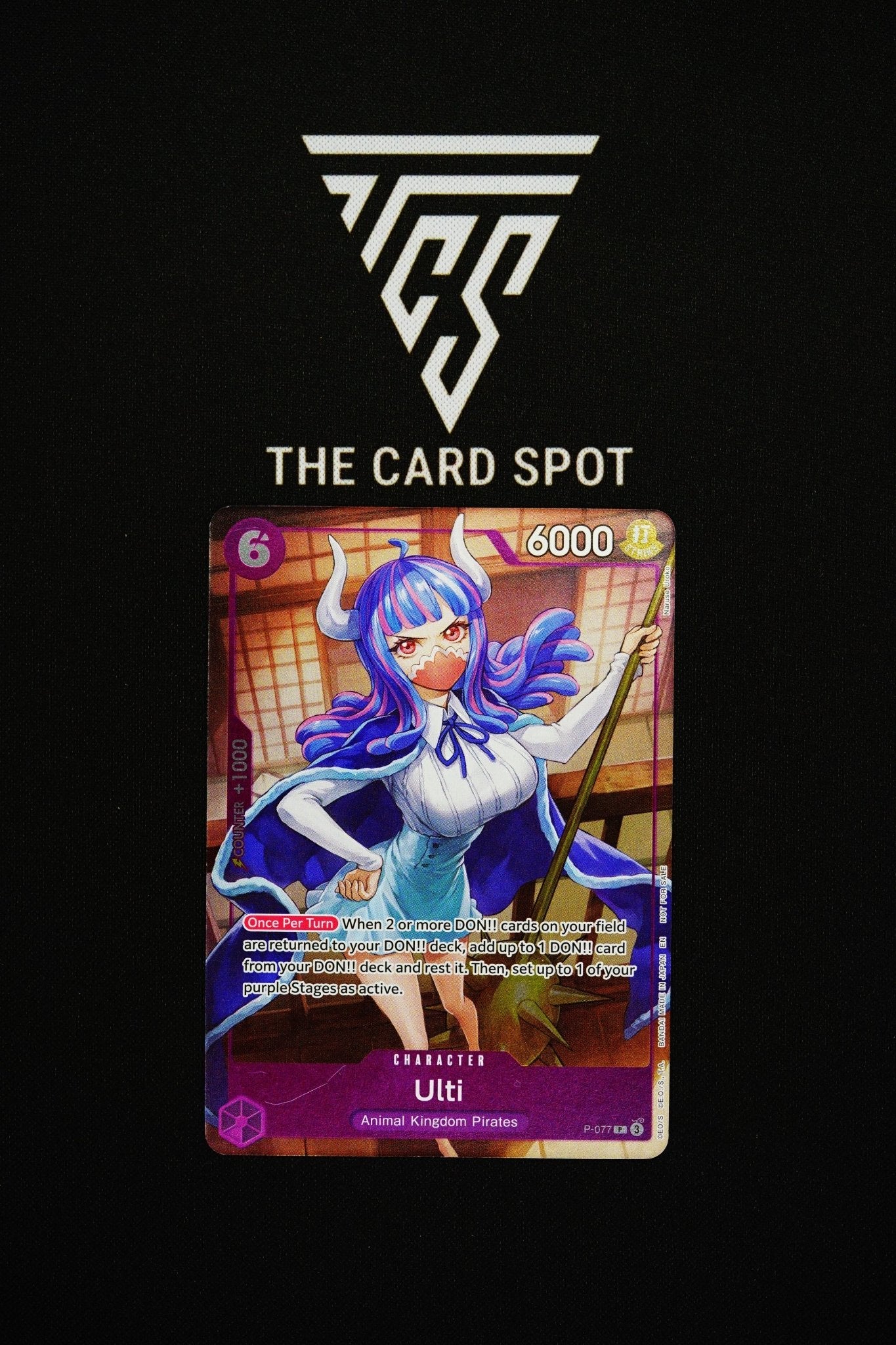 P - 077 Ulti - One Piece TCG - THE CARD SPOT PTY LTD.