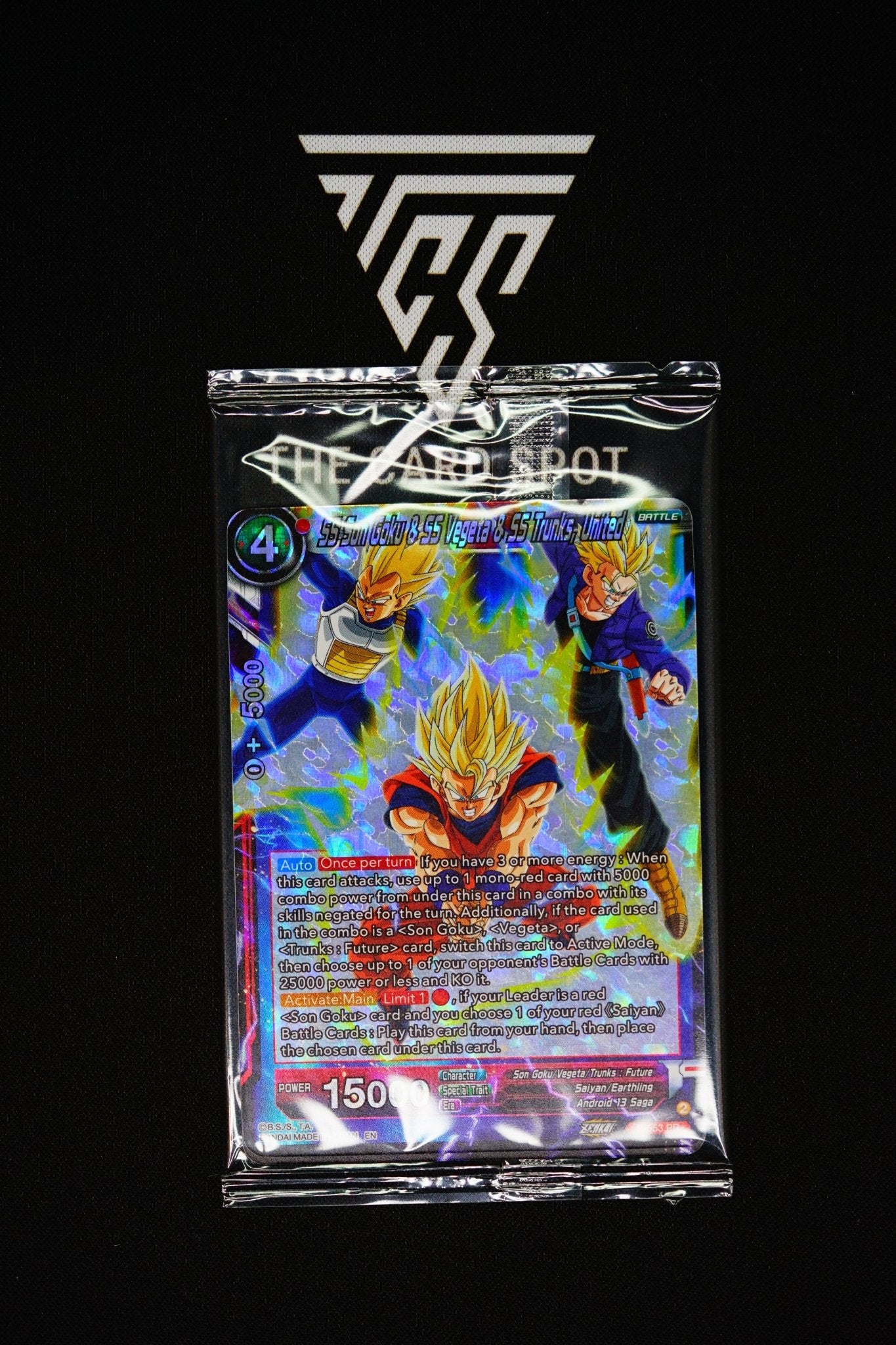 P - 553 PR - SS Son Goku & SS Vegeta & SS Trunks, United - Dragon Ball TCG - THE CARD SPOT PTY LTD.