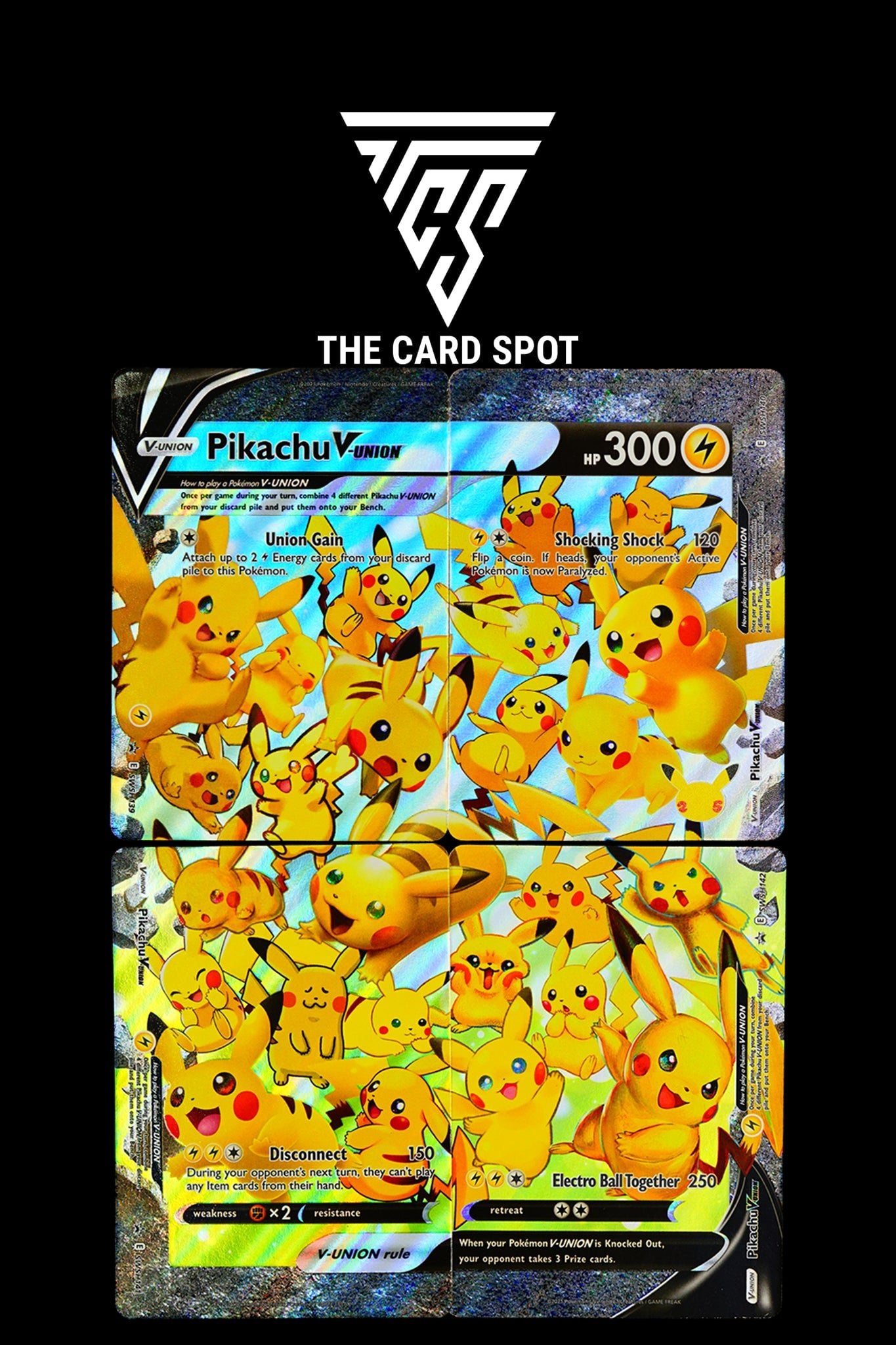 Pikachu V - UNION - Pokemon TCG - THE CARD SPOT PTY LTD.