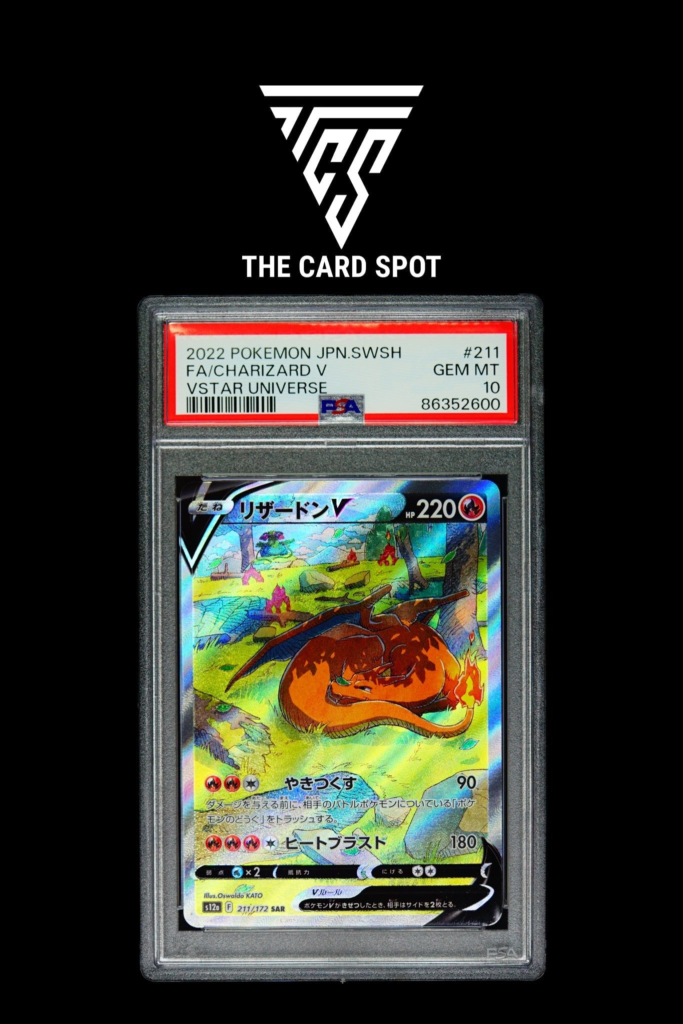 PSA 10 Charizard V - Pokemon TCG – THE CARD SPOT PTY LTD.