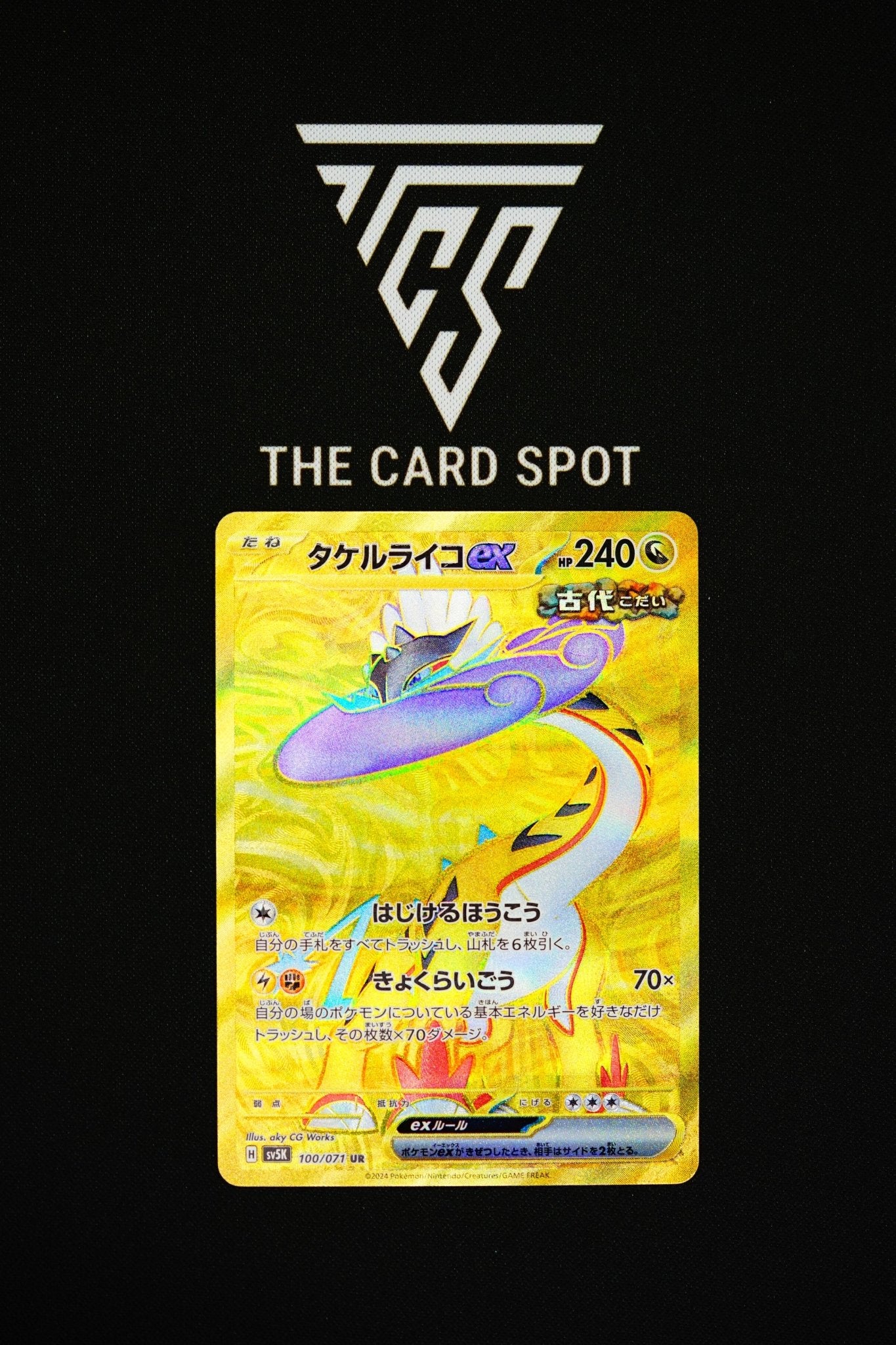 Raging Bolt ex (100/071) - Wild Force Pokemon THE CARD SPOT PTY LTD. Raging Bolt ex (100/071) - Wild Force Pokemon THE CARD SPOT PTY LTD.