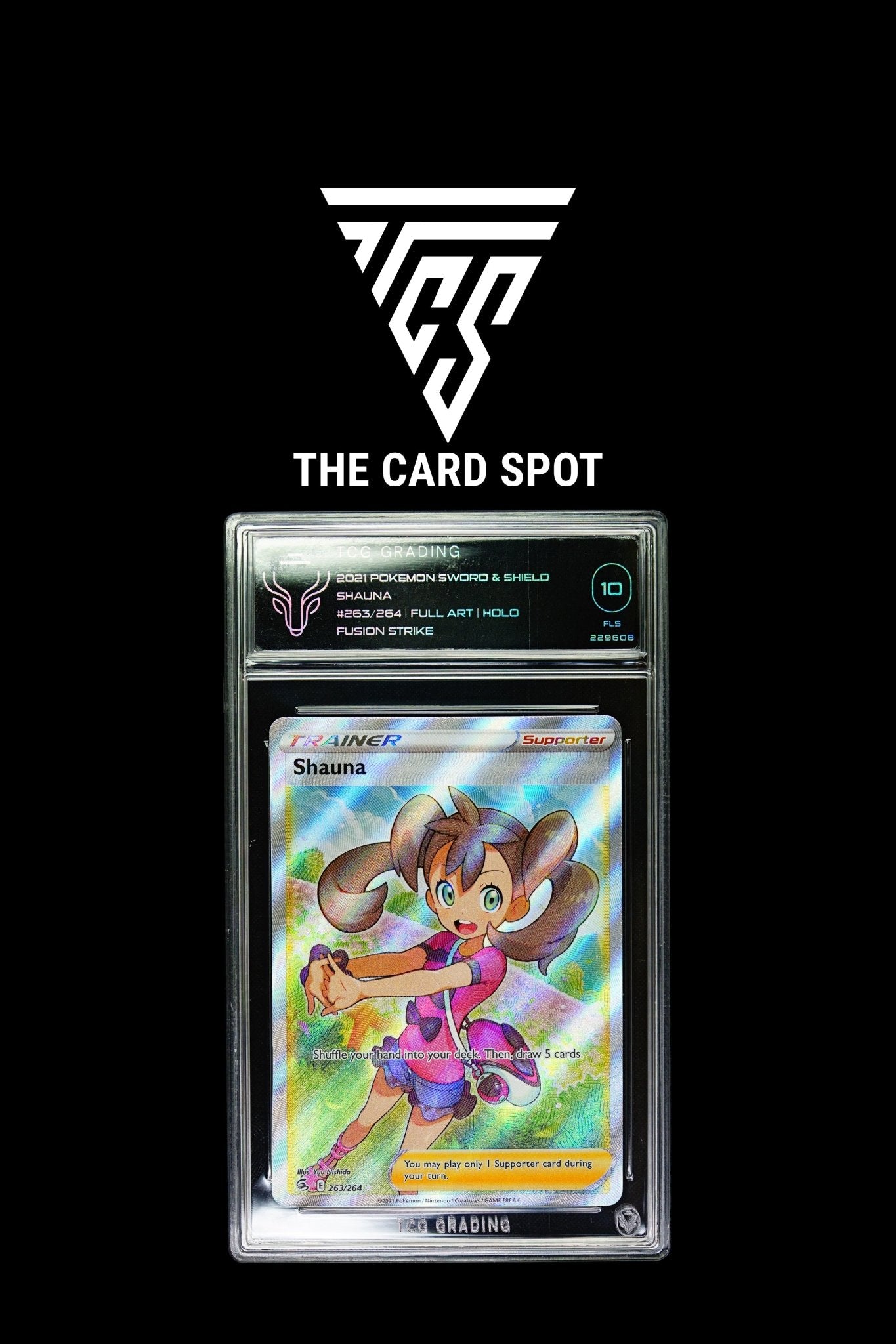 Shauna 263/264 TCG 10 - Pokemon TCG THE CARD SPOT PTY LTD. Shauna 263/264 TCG 10 - Pokemon TCG THE CARD SPOT PTY LTD.