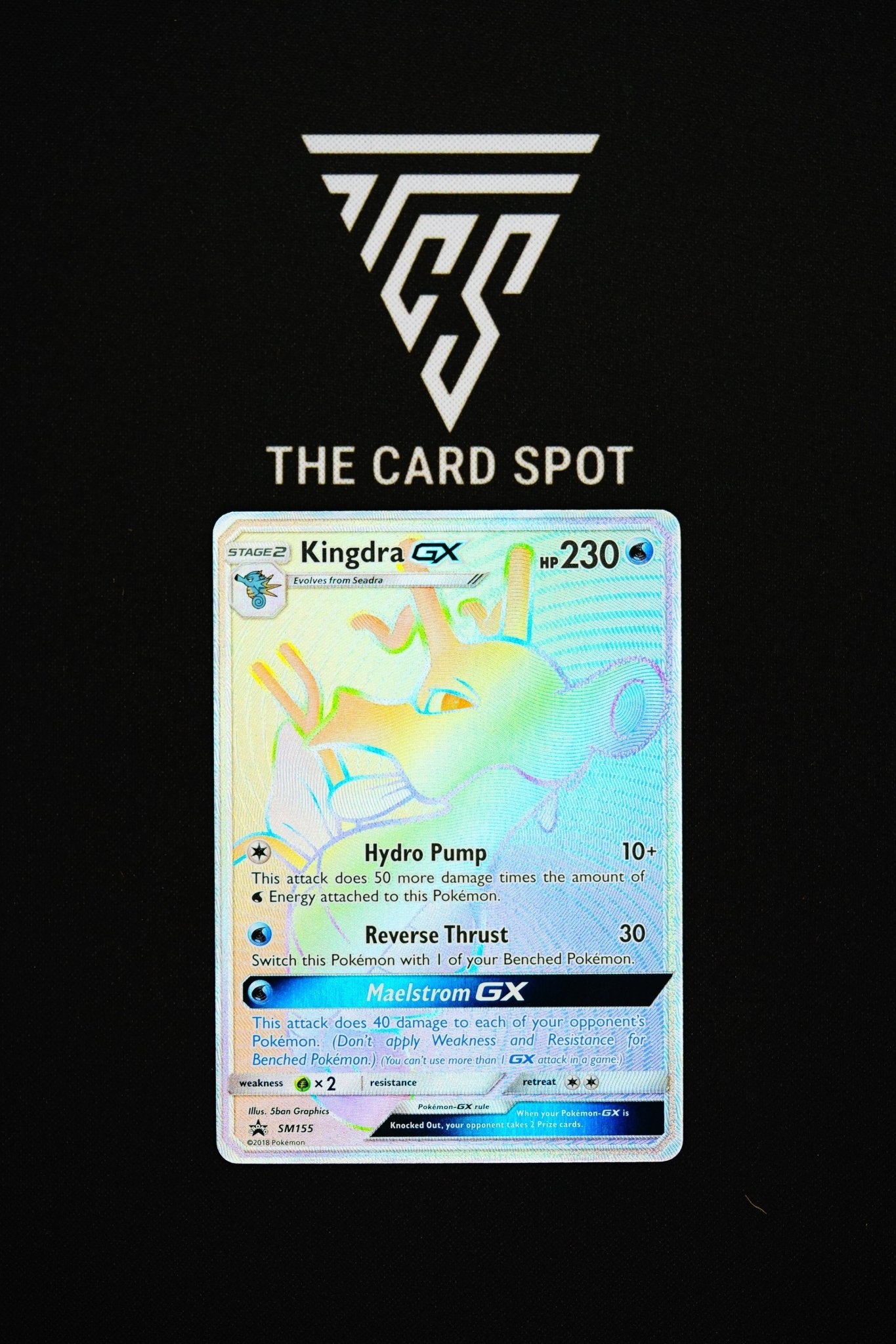 SM155 Kingdra Gx - Pokemon TCG - THE CARD SPOT PTY LTD.