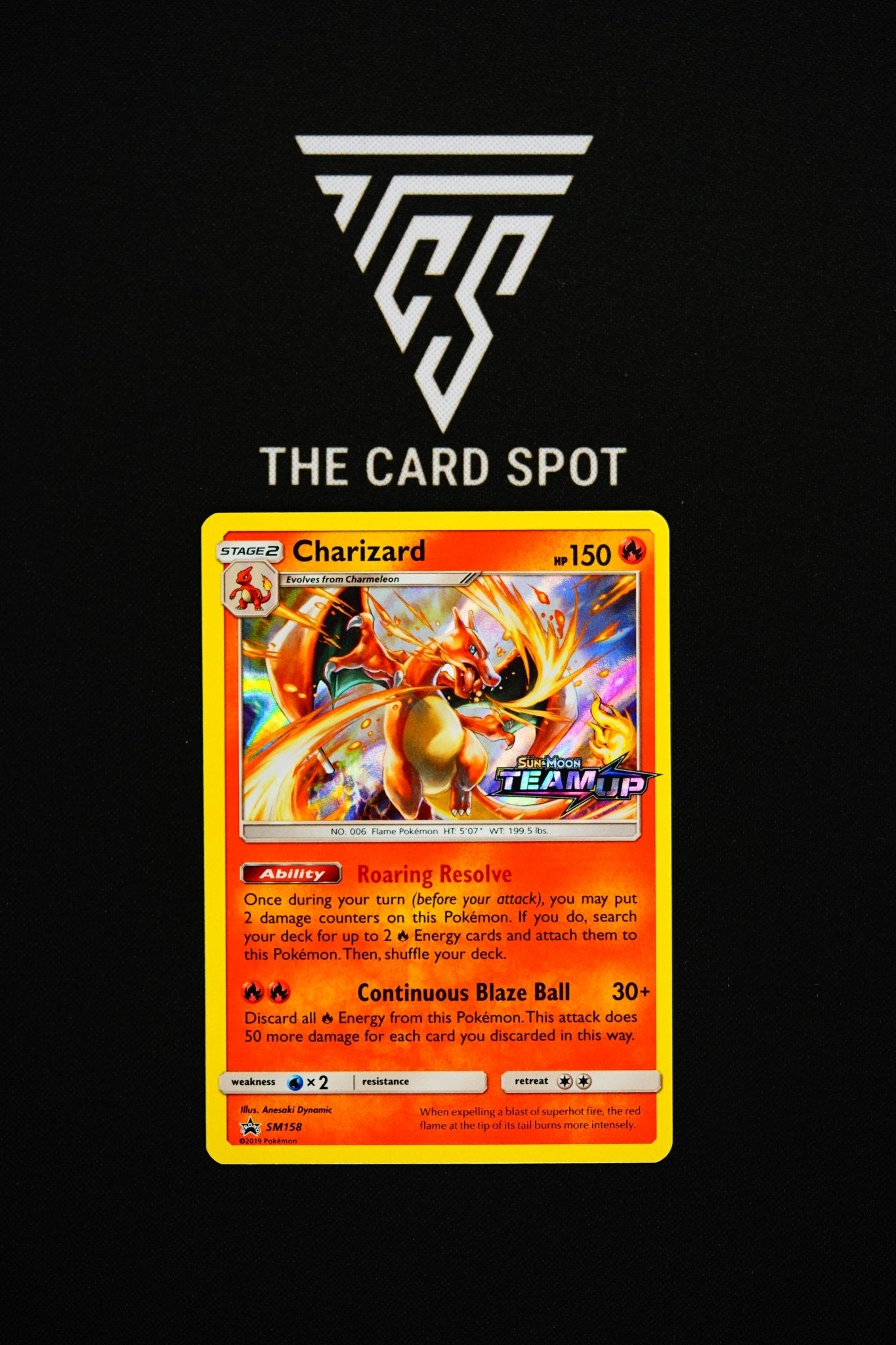 Charizard (SM158) [Sun & Moon: Black Star Promos] Near Mint Holofoil