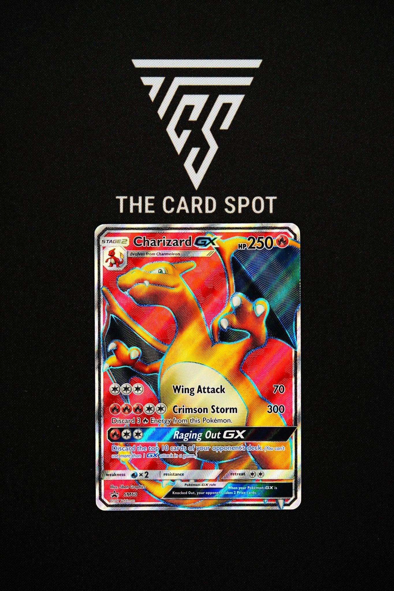 SM60 Charizard GX - Pokemon TCG - THE CARD SPOT PTY LTD.