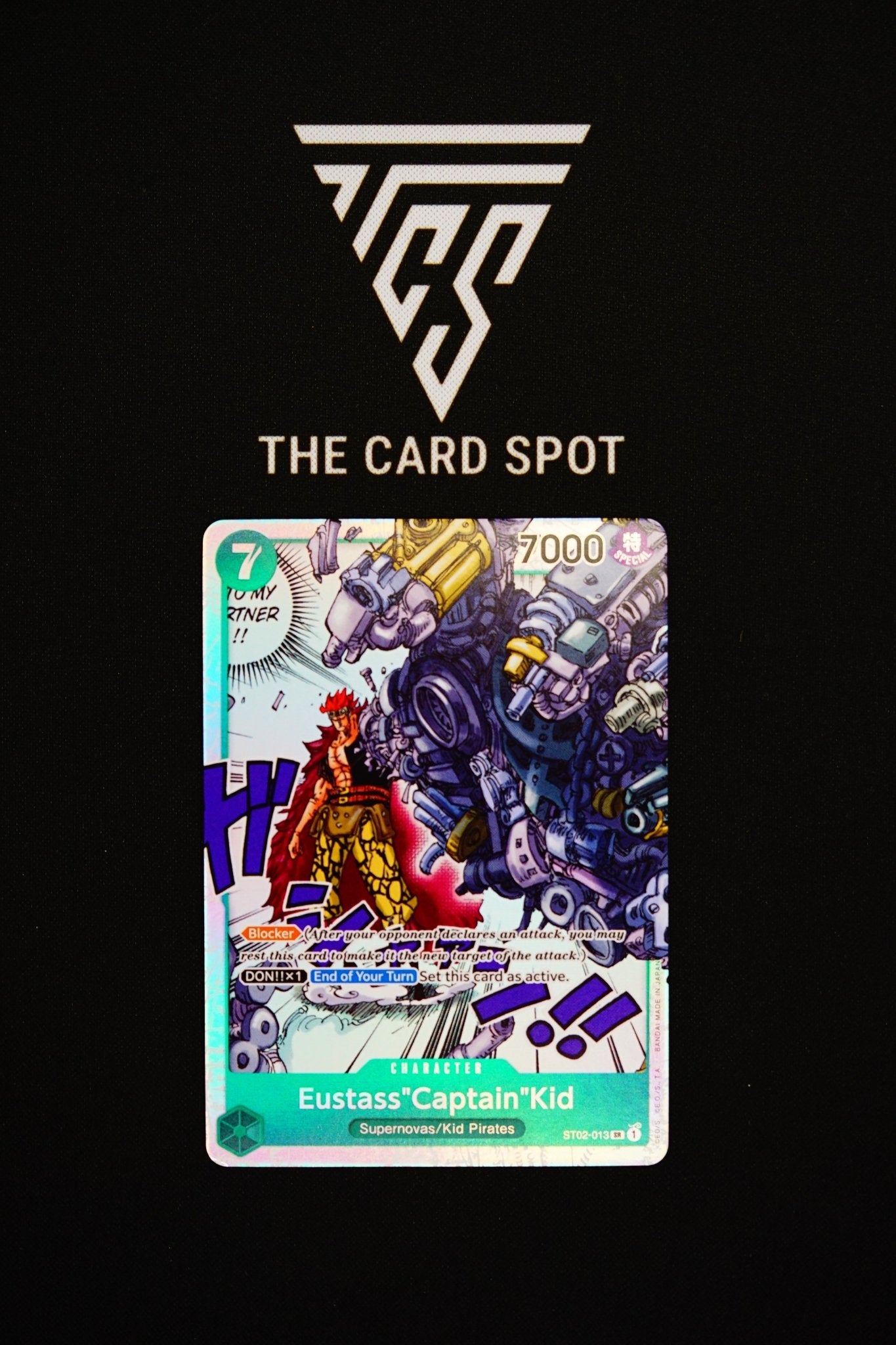 ST02 - 013 Eustass "Captain" Kid SR - One Piece TCG - THE CARD SPOT PTY LTD.