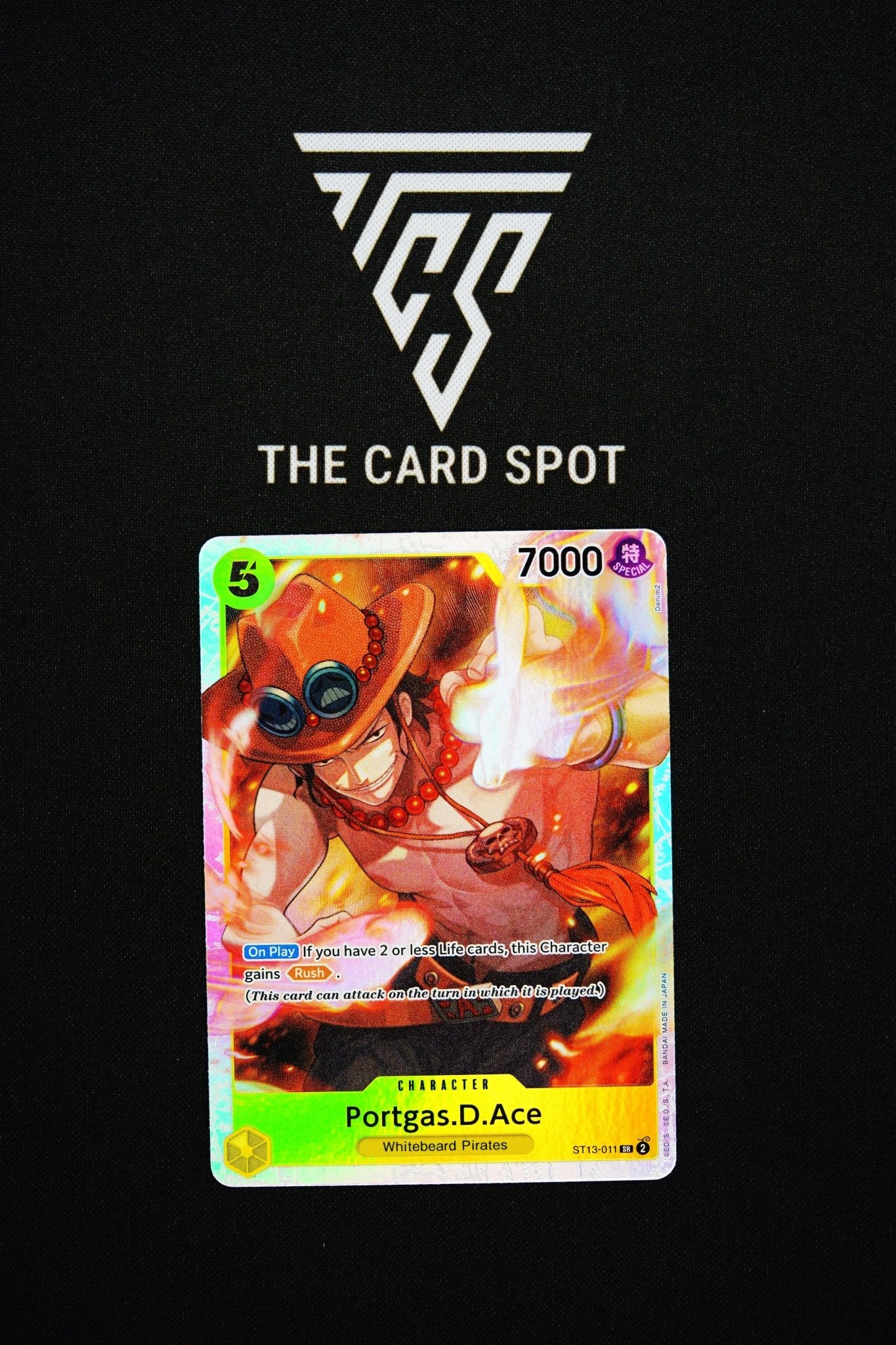 ST13 - 011 Portgas D Ace SR - One Piece TCG - THE CARD SPOT PTY LTD.