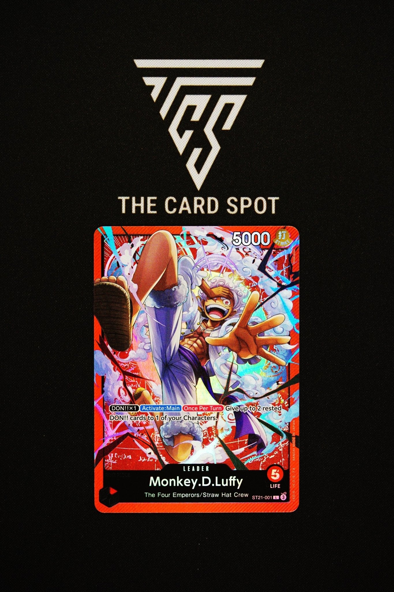 ST21 - 001 L Monkey .D.Luffy - One Piece TCG - THE CARD SPOT PTY LTD.