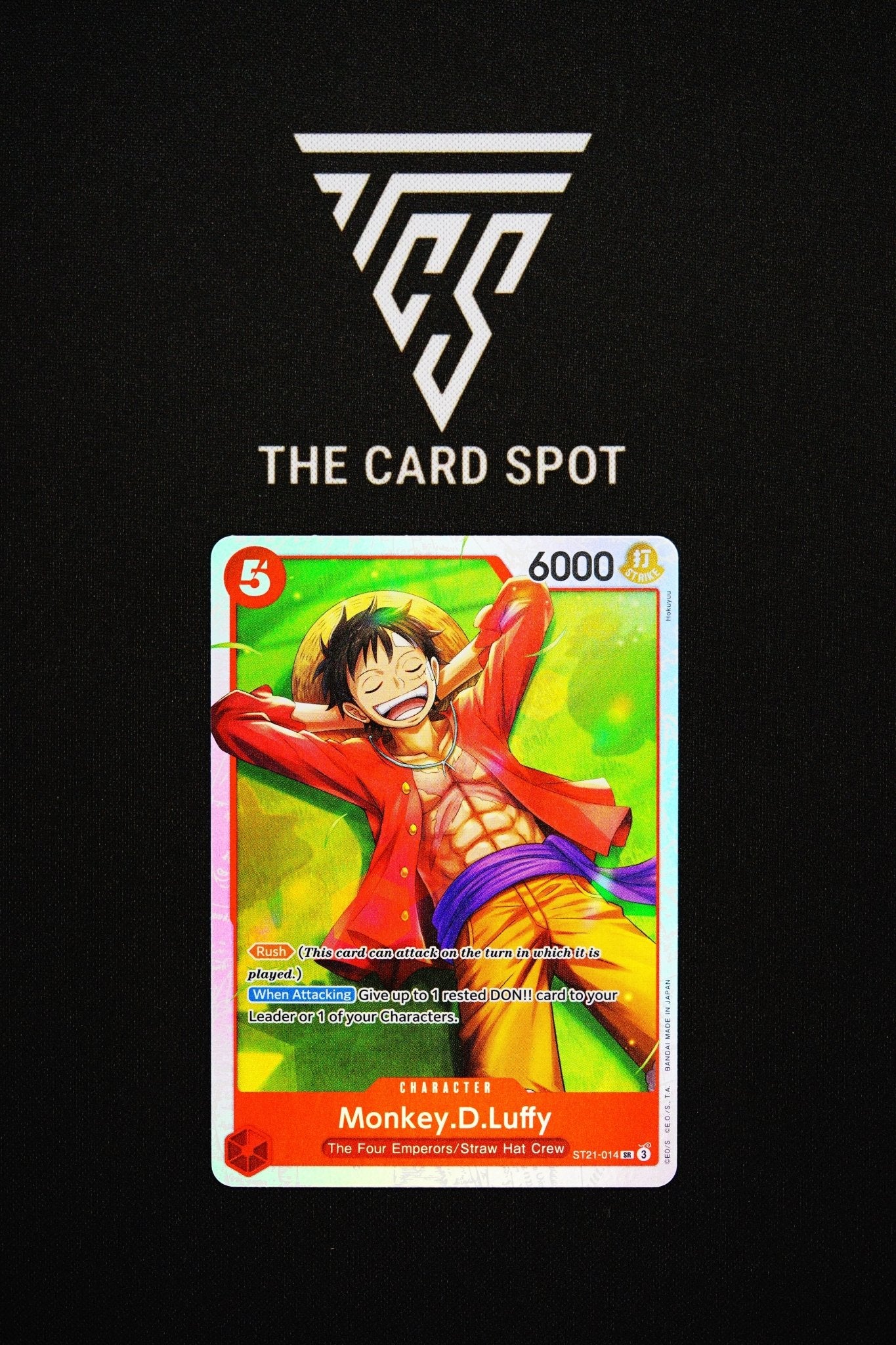ST21 - 014 Monkey D Luffy SR - One Piece TCG - THE CARD SPOT PTY LTD.