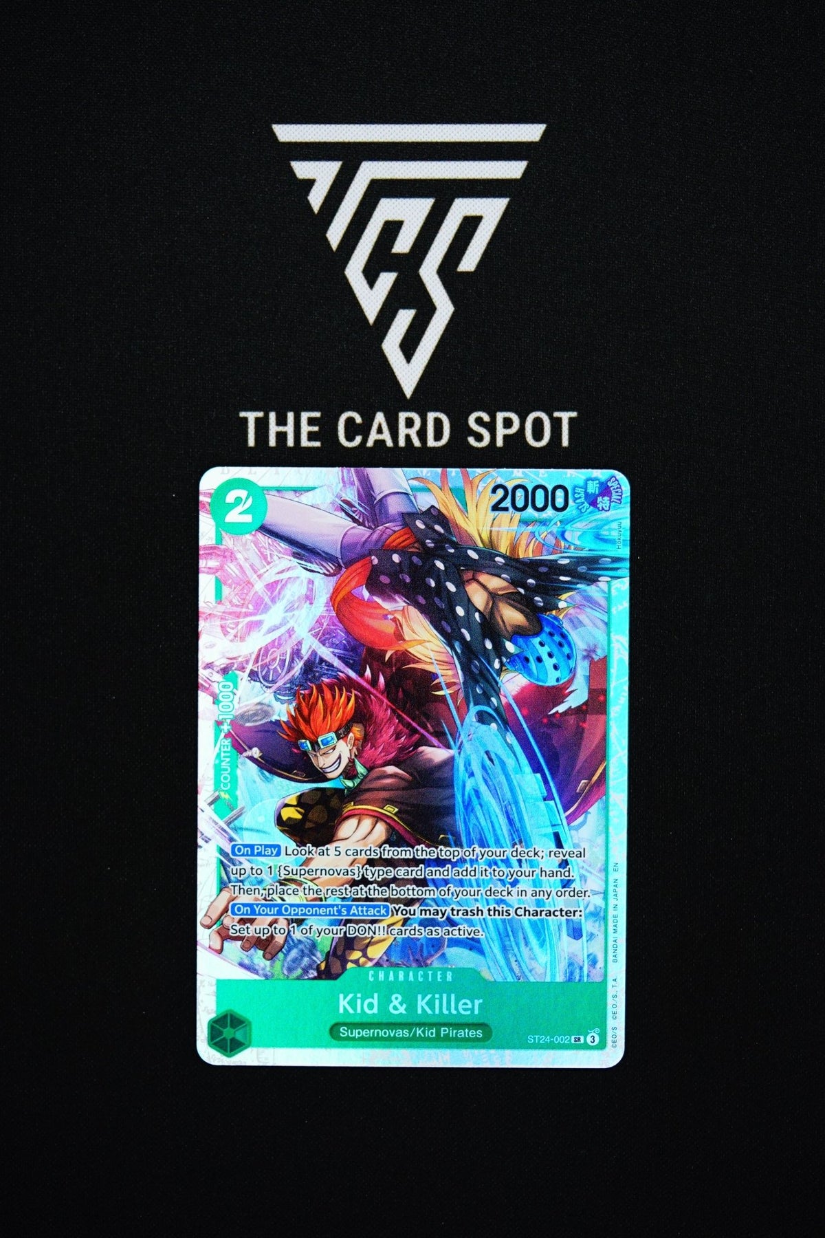 ST24-002 Kid & Killer SR - One Piece TCG - THE CARD SPOT PTY LTD.