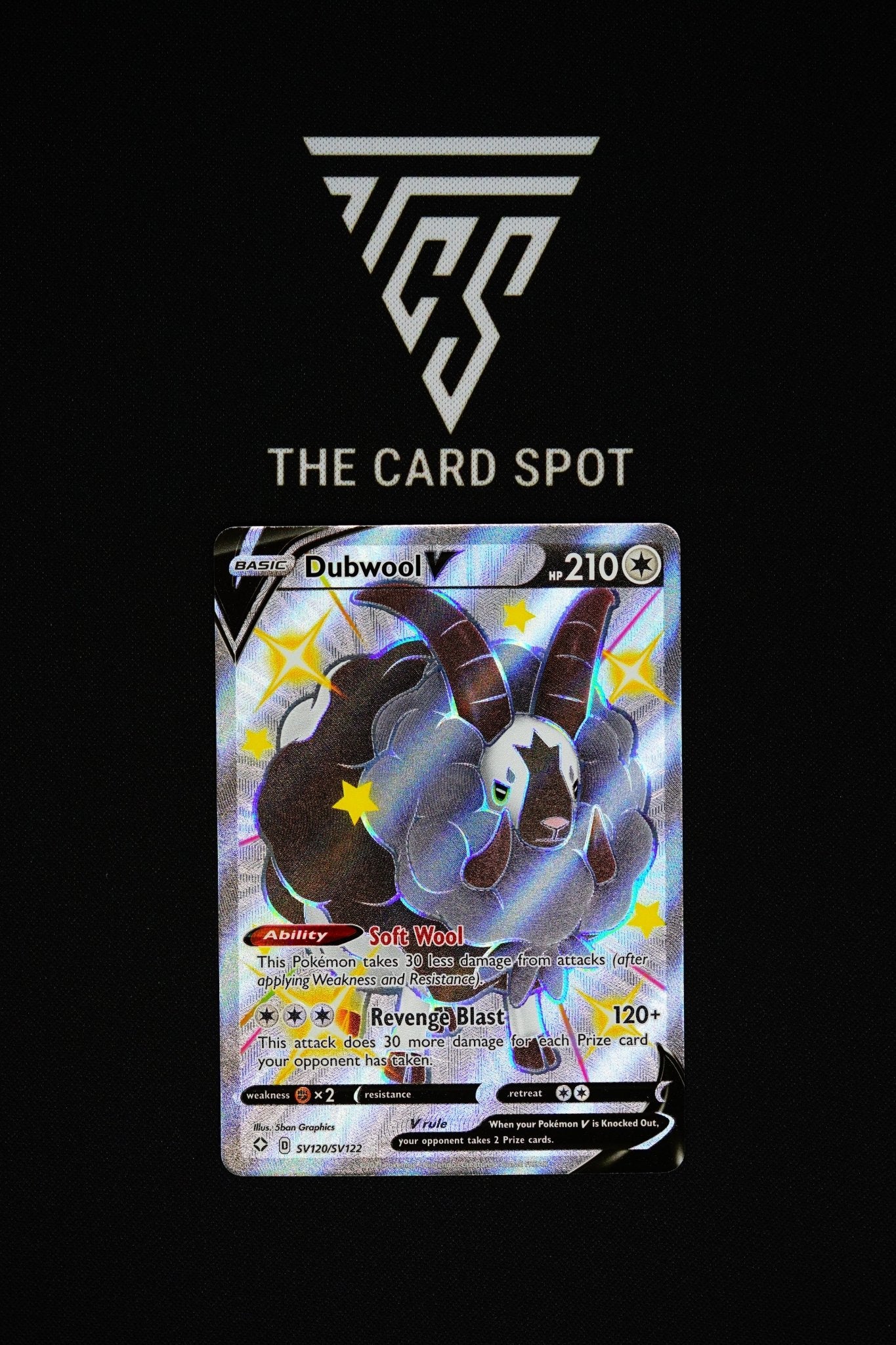 SV120/SV122 - Dubwool V - Pokemon TCG - THE CARD SPOT PTY LTD.