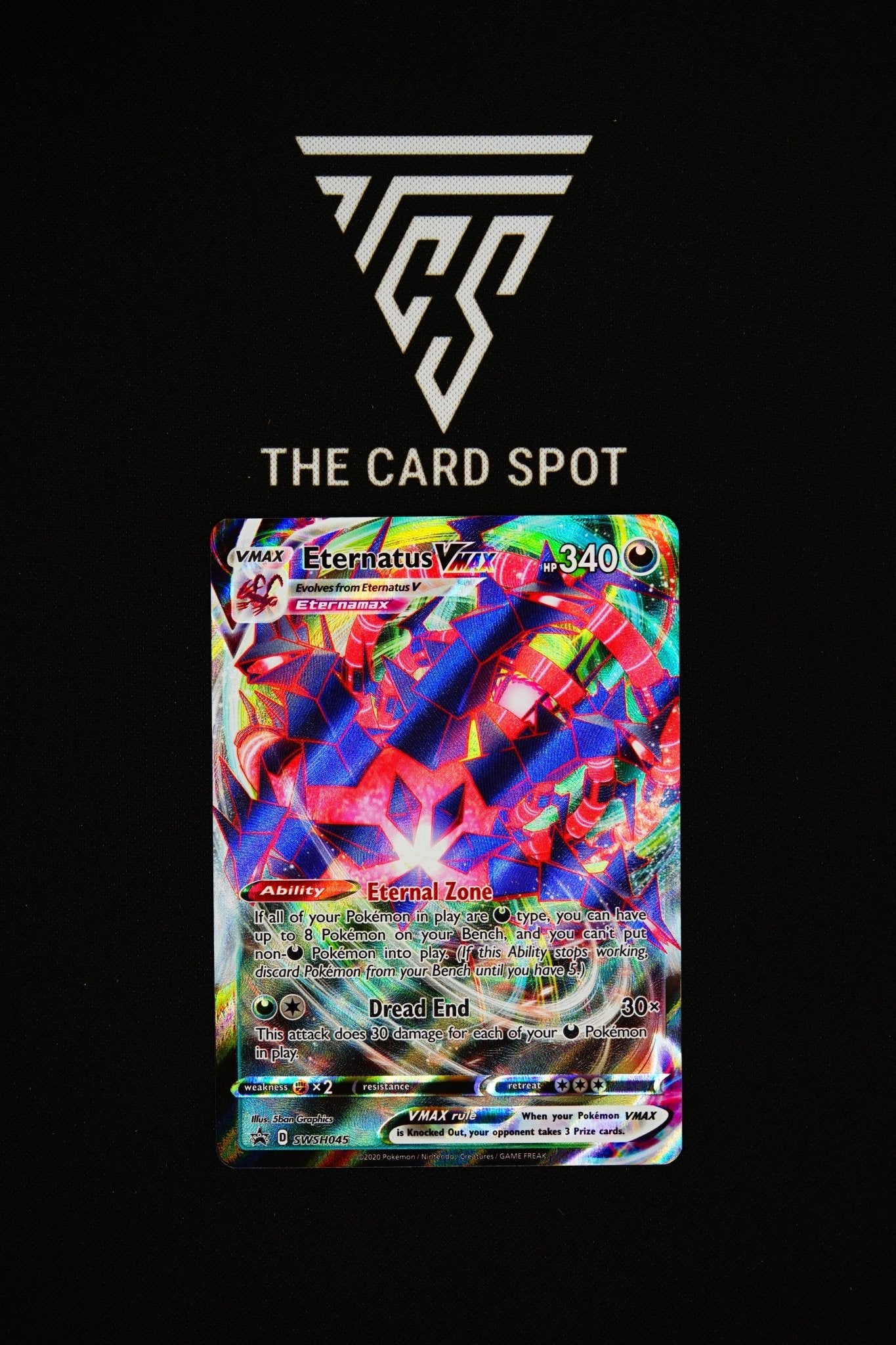 SWSH045 Eternatus VMAX - Pokemon TCG - THE CARD SPOT PTY LTD.