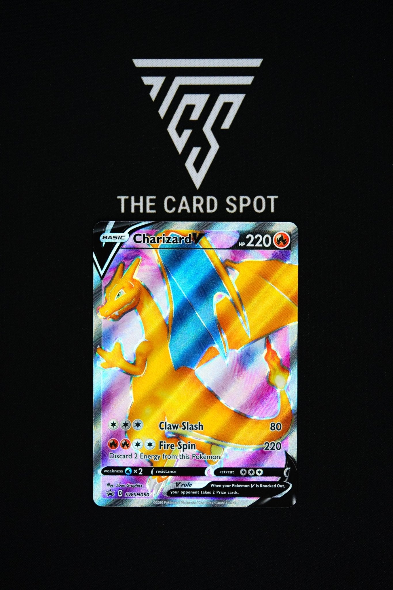 SWSH050 Charizard V - Pokemon TCG - THE CARD SPOT PTY LTD.