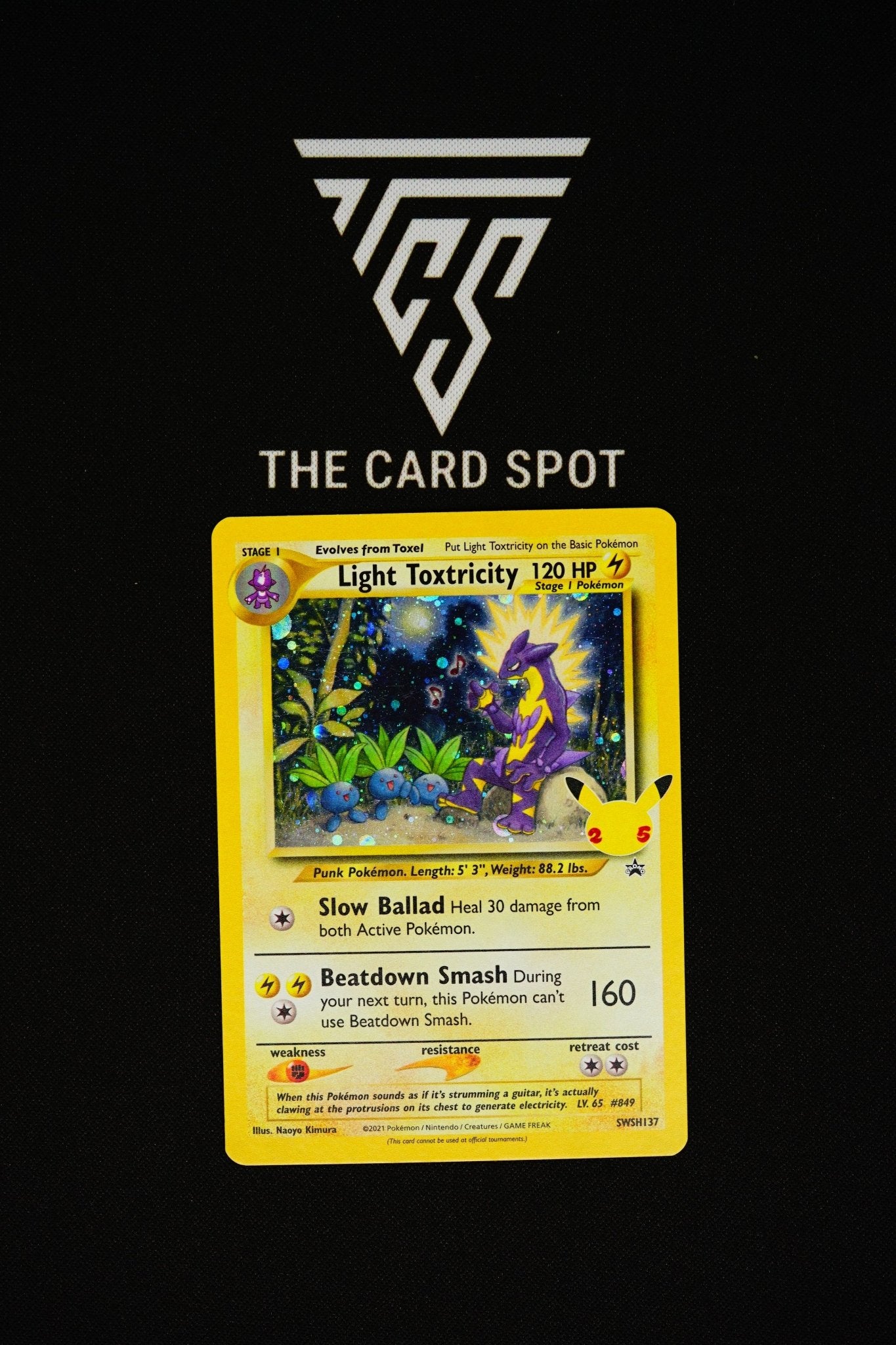 SWSH137 - Light Toxtricity - Pokemon TCG - THE CARD SPOT PTY LTD.