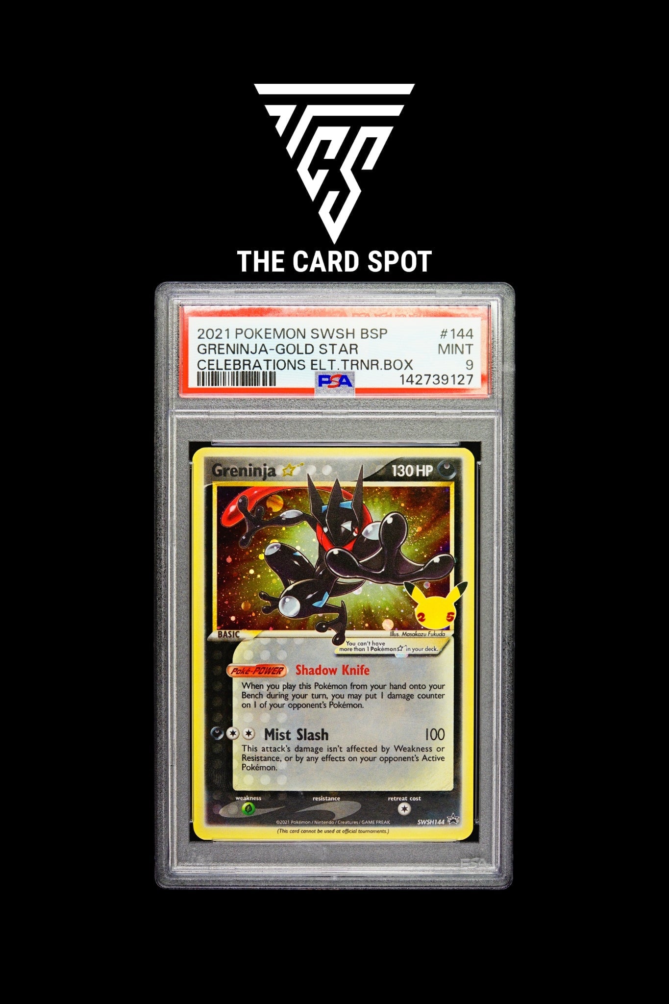 SWSH144 Greninja PSA 9 - Pokemon TCG - THE CARD SPOT PTY LTD.