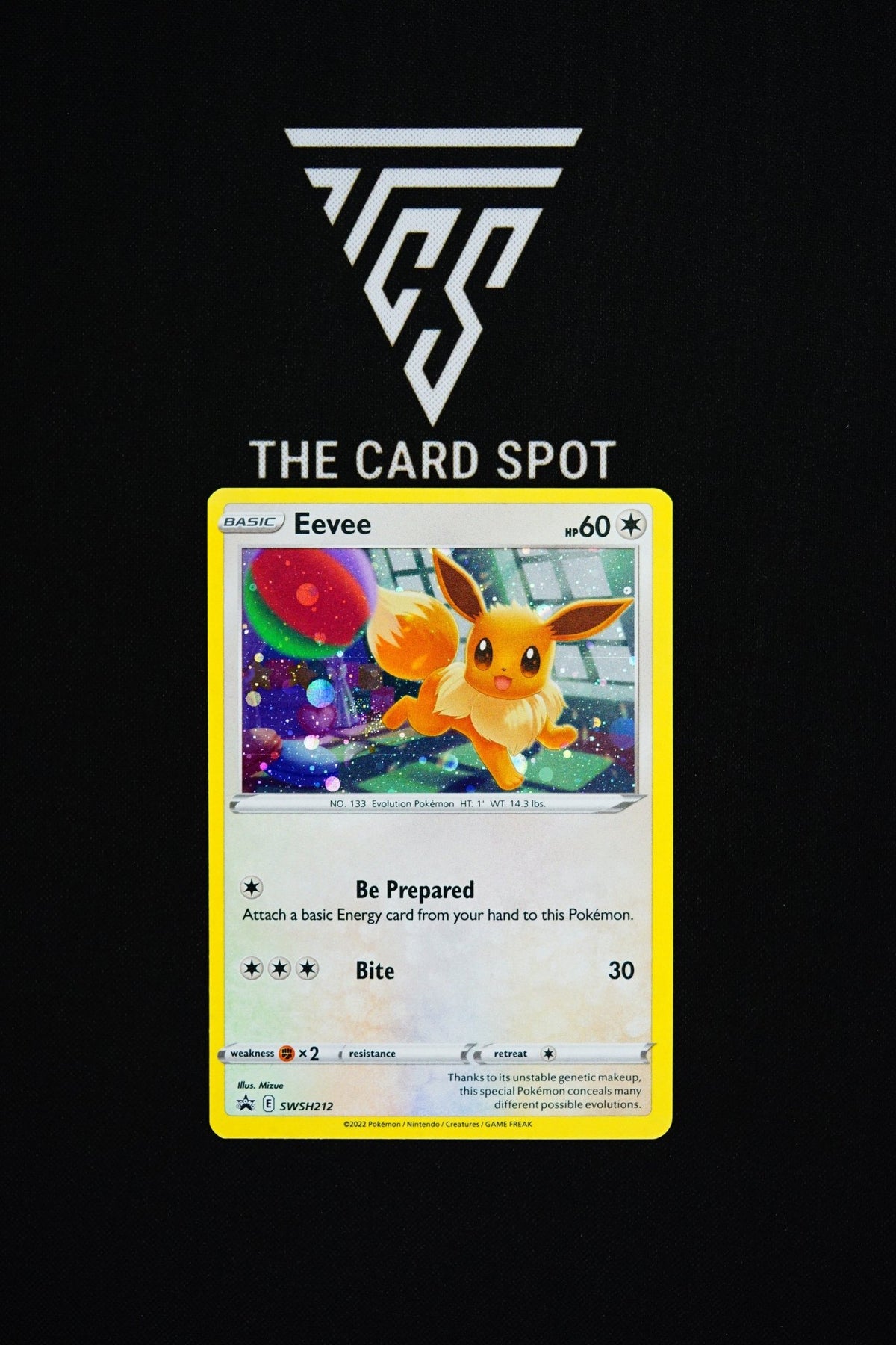 SWSH212 Eevee - Pokemon TCG - THE CARD SPOT PTY LTD.