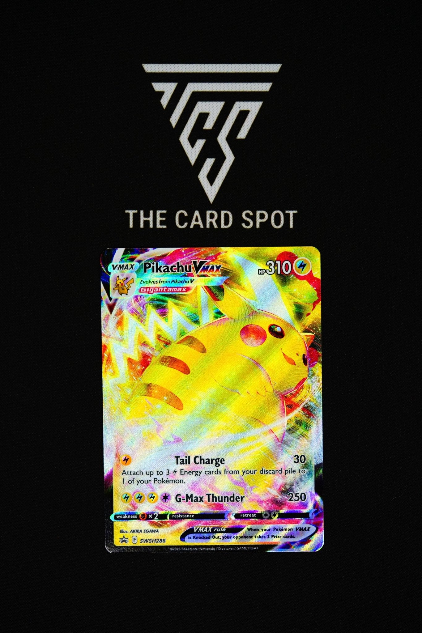 SWSH286 - Pikachu VMAX - Pokemon TCG THE CARD SPOT PTY LTD. SWSH286 - Pikachu VMAX - Pokemon TCG THE CARD SPOT PTY LTD.