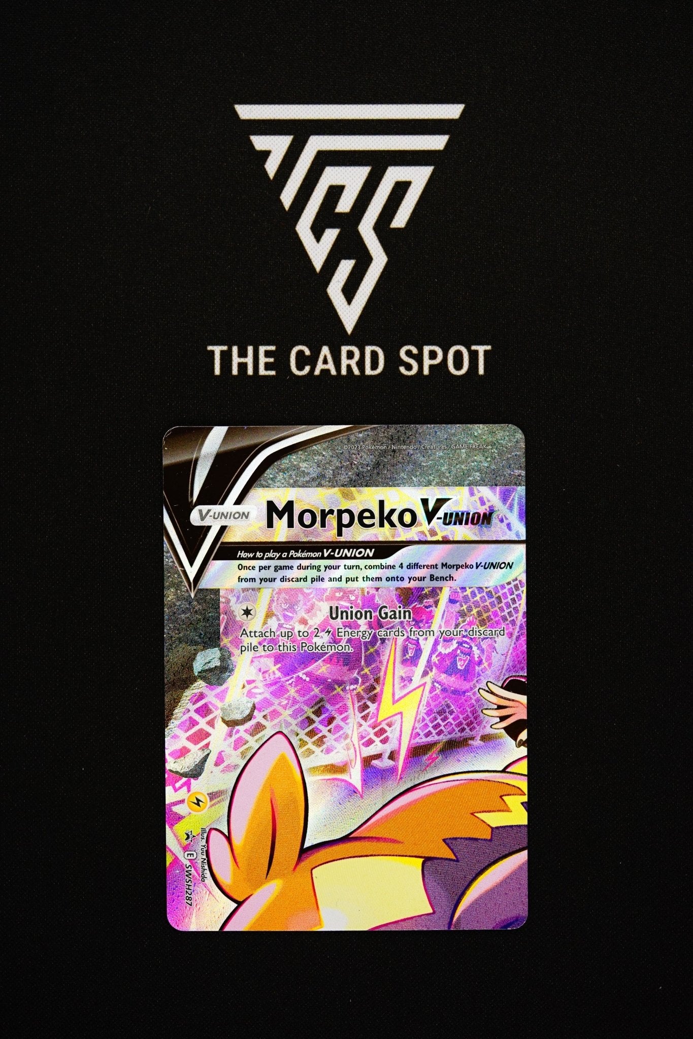 SWSH287 - Morpeko V - Union - Pokemon TCG - THE CARD SPOT PTY LTD.