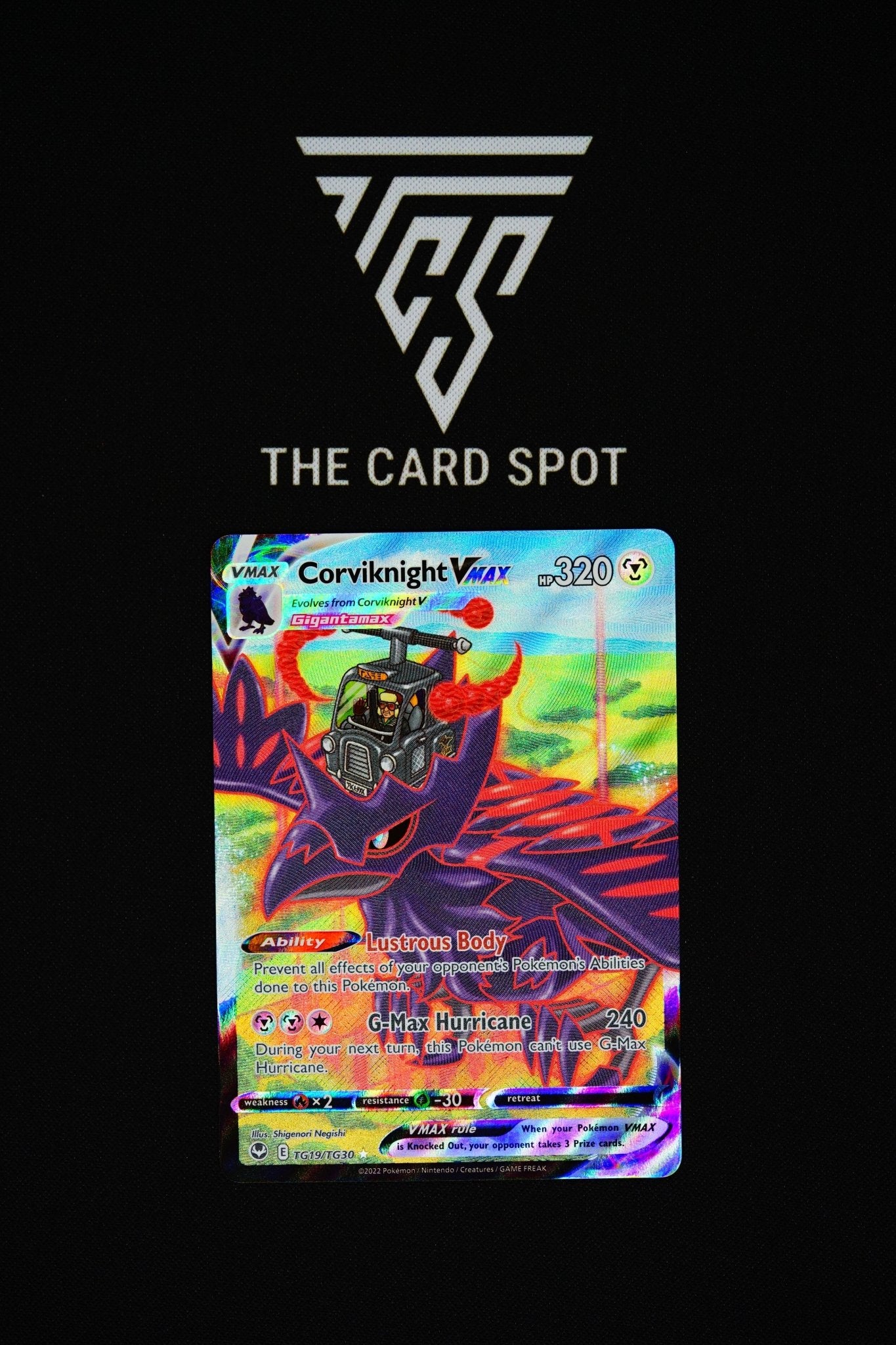 pokemon card tg19 tg30 TG19/TG30 - Corviknight VMAX