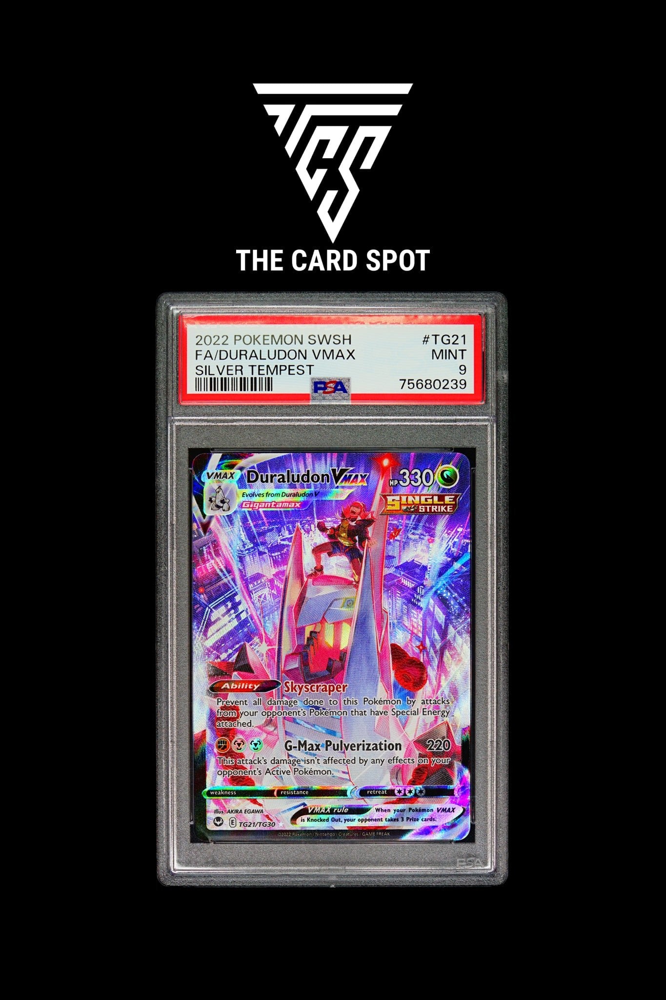 TG21/TG30 Duraludon VMAX PSA 9