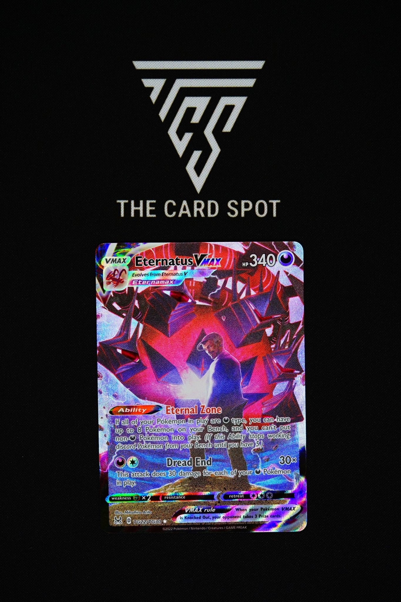 TG22/TG30 - Eternatus VMAX - Pokemon TCG THE CARD SPOT PTY LTD. TG22/TG30 - Eternatus VMAX - Pokemon TCG THE CARD SPOT PTY LTD.