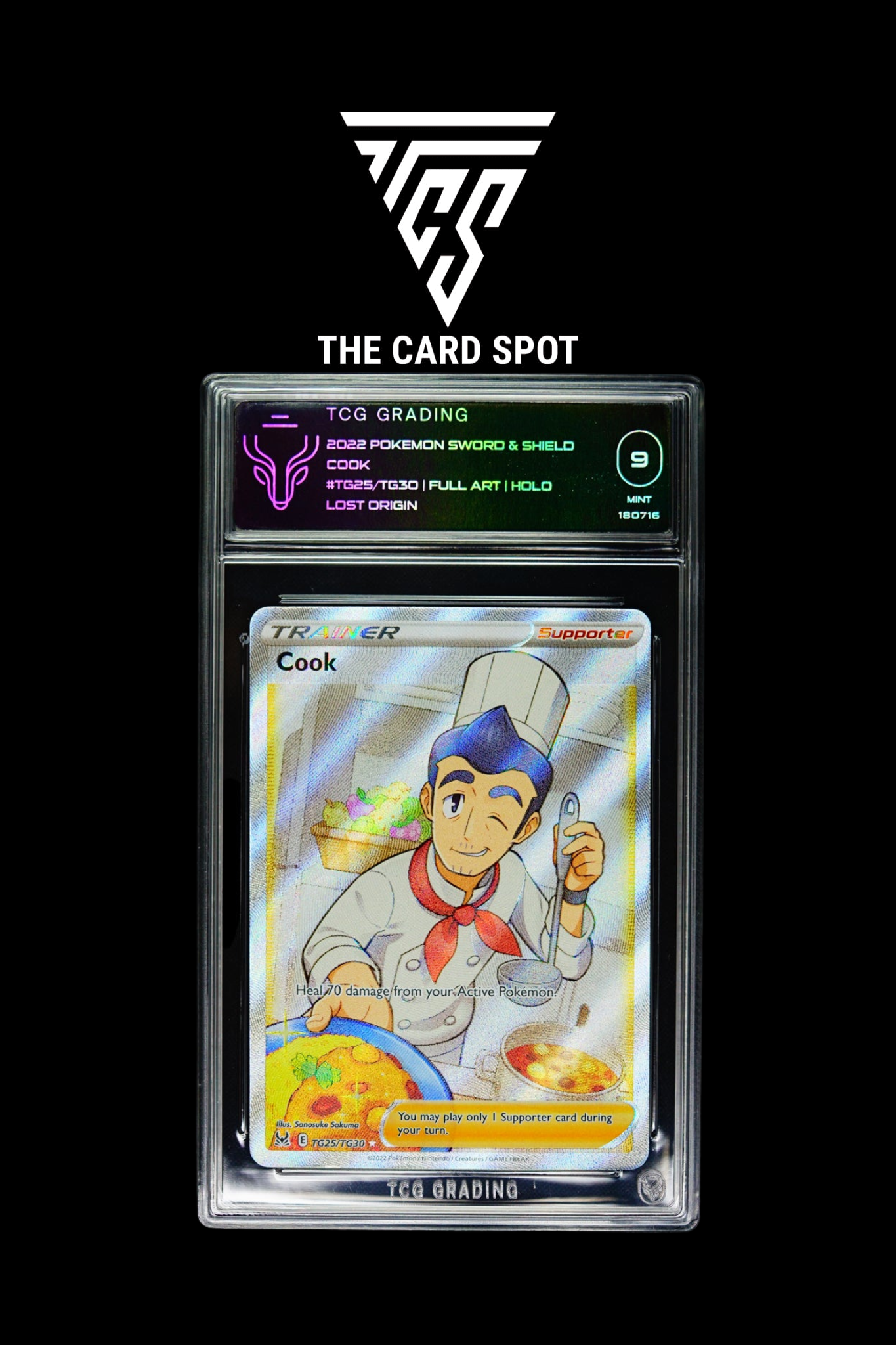 cook pokemon card full art TCG Lost Origin TG25/TG30 Trainer Emperors in the New World booster holofoil pattern or surface Emet-Selch, Unsundered - Final Qty:Single Starter Deck Emerald and Ruby