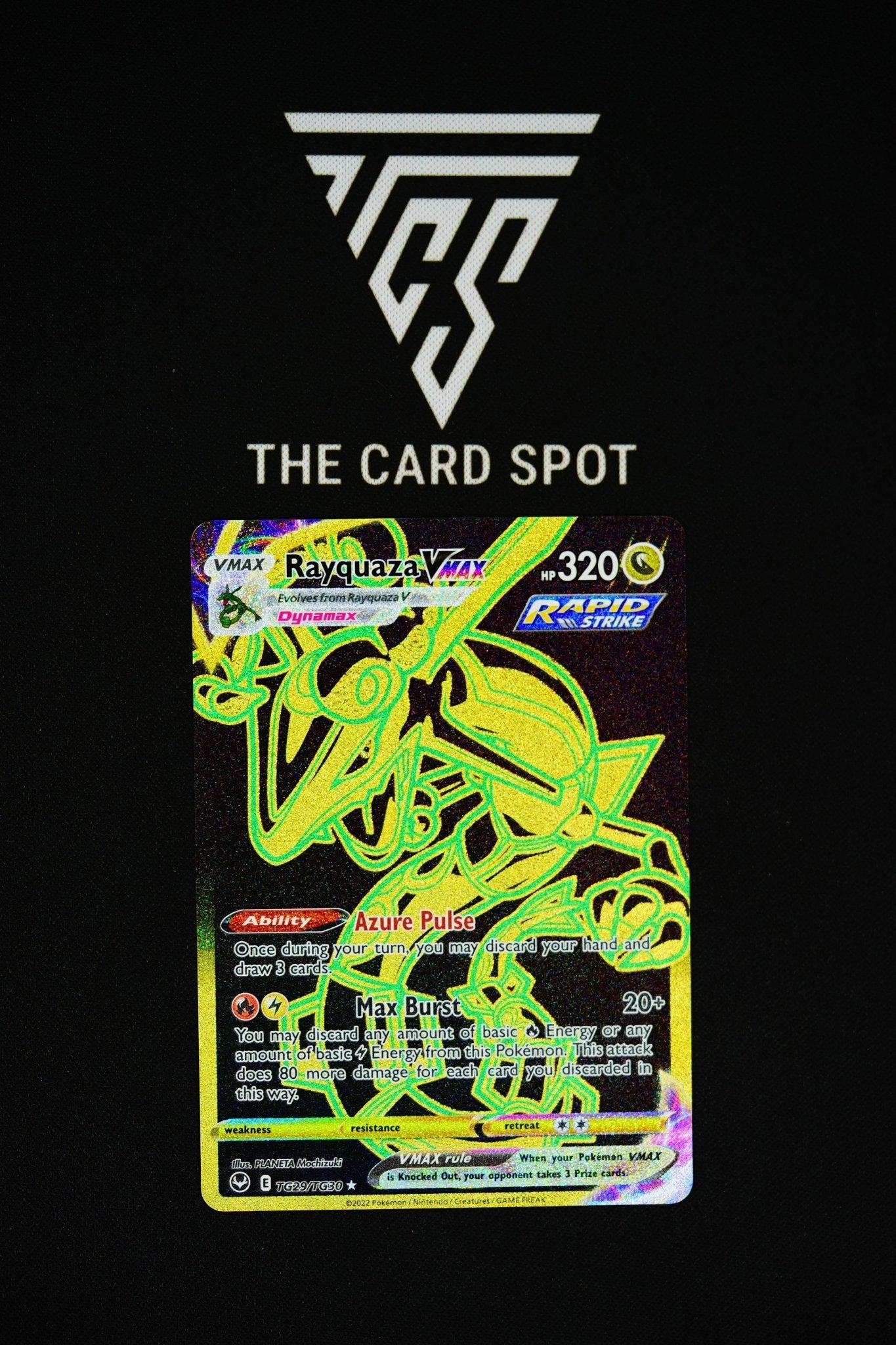 TG29/TG30 Rayquaza VMAX - Pokemon - THE CARD SPOT PTY LTD.