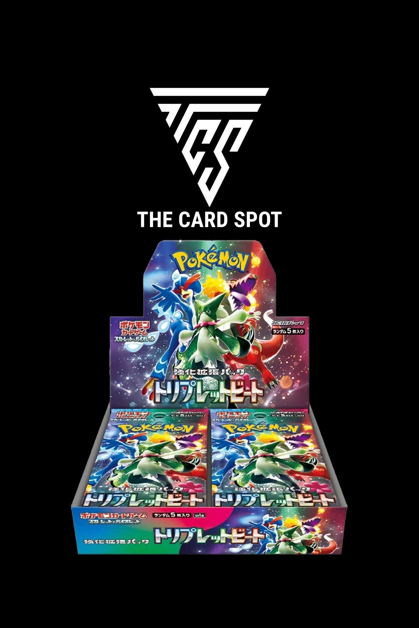 Pokemon Booster Packs SEALED Japanese Pokemon TCG: Triplet Beat Booster Box - 30 Packs (SV1a) Card List Pokemon Booster Packs SEALED Japanese Pokemon TCG: Triplet Beat Booster Box - 30 Packs (SV1a) Card List