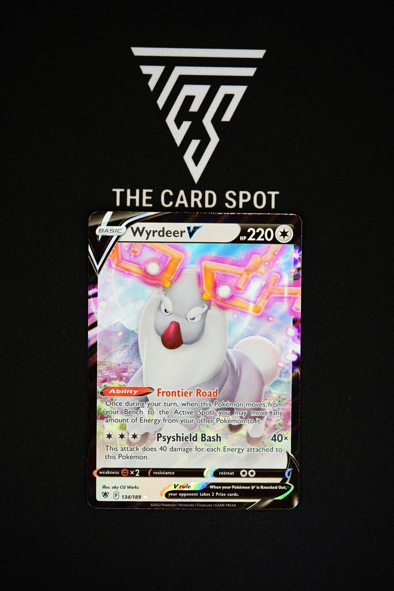 134/189 Wyrdeer V - Pokemon TCG THE CARD SPOT PTY LTD. 134/189 Wyrdeer V - Pokemon TCG THE CARD SPOT PTY LTD.