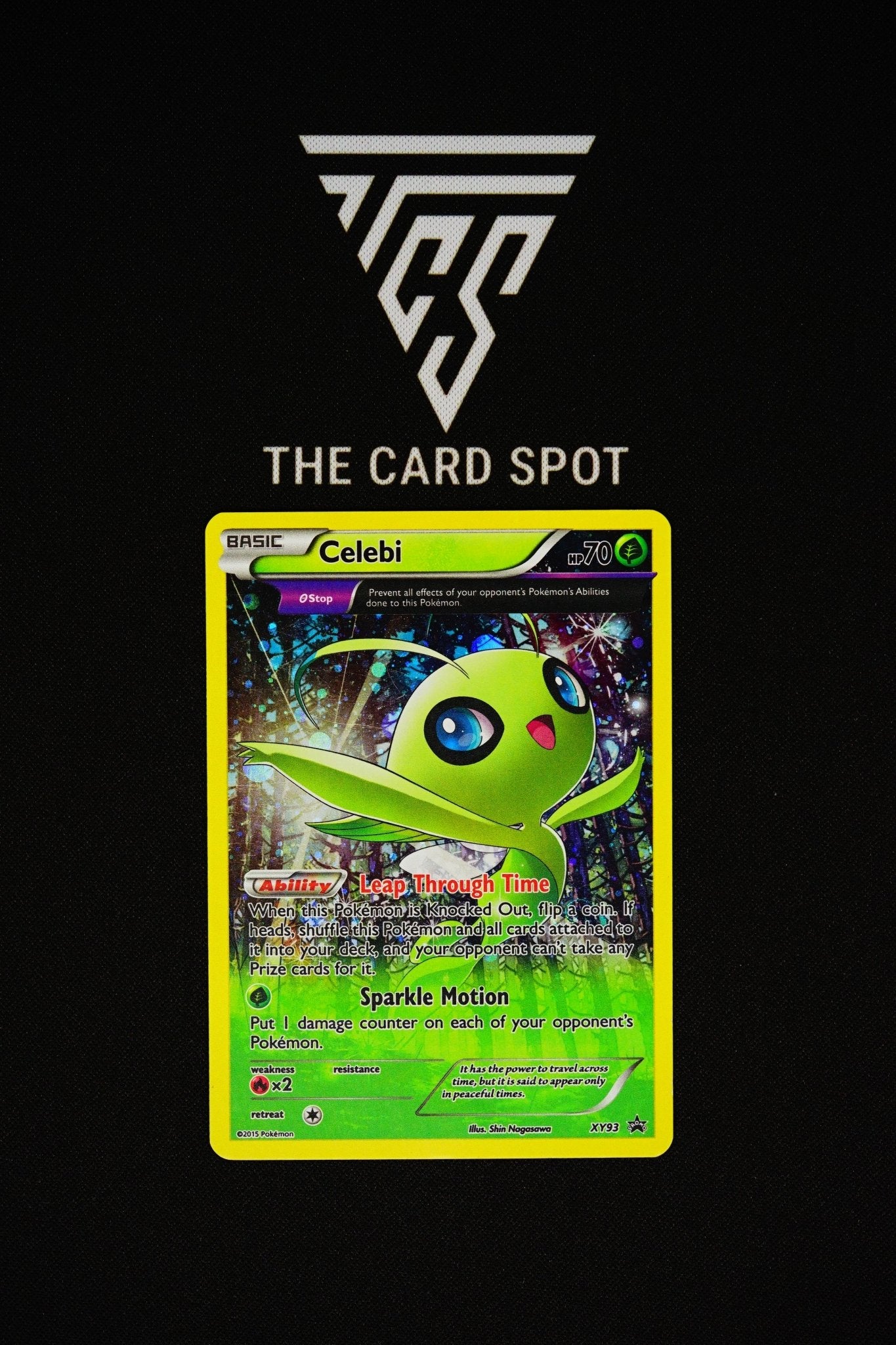 XY93 Celebi Promo - Pokemon TCG - THE CARD SPOT PTY LTD.