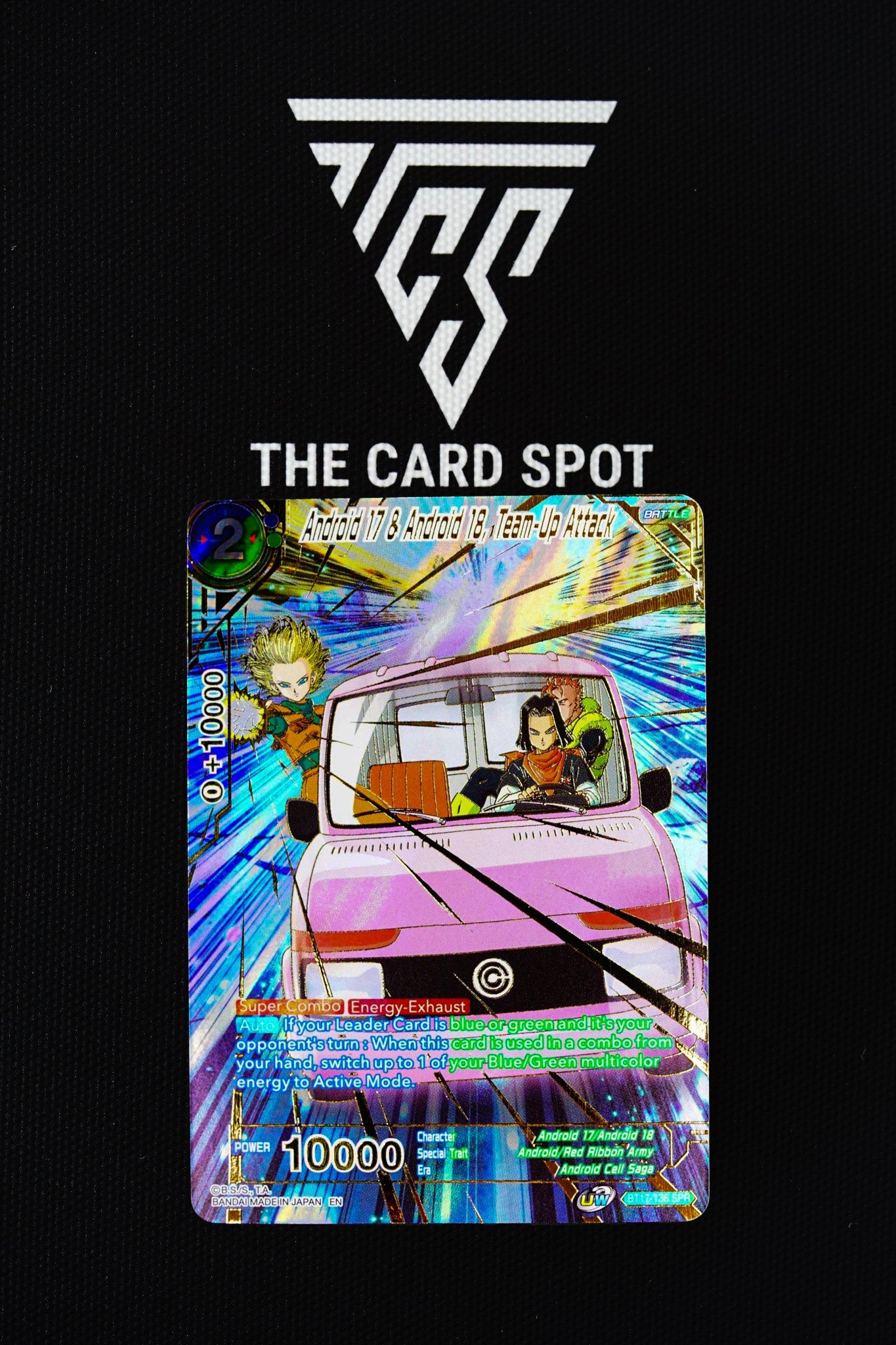 BT17 - 136 SPR - Android 17 & Android 18, Team - Up Attack - Dragon Ball TCG - THE CARD SPOT PTY LTD.