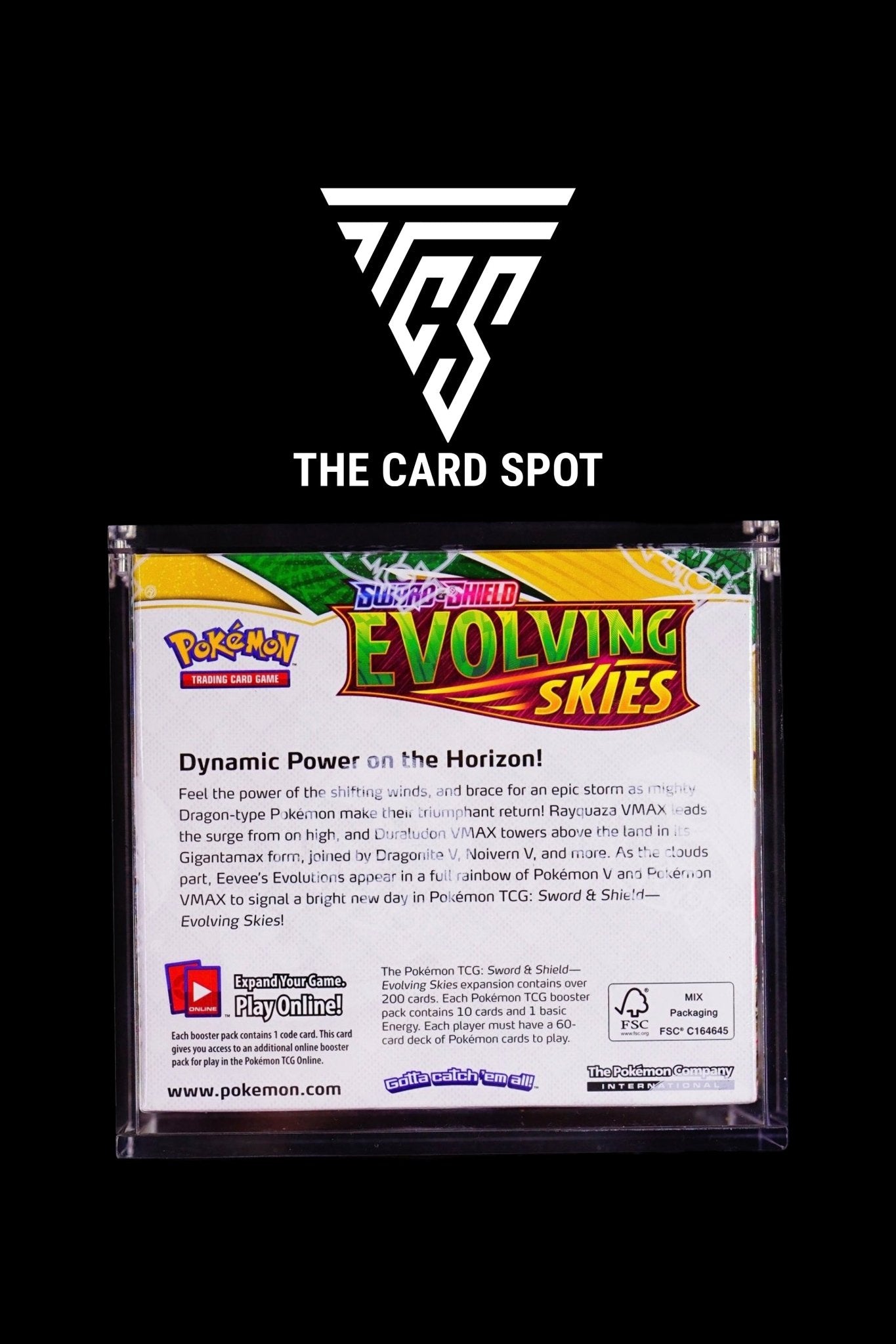 Evolving Skies Booster Box - Pokemon Cards - THE CARD SPOT PTY LTD.