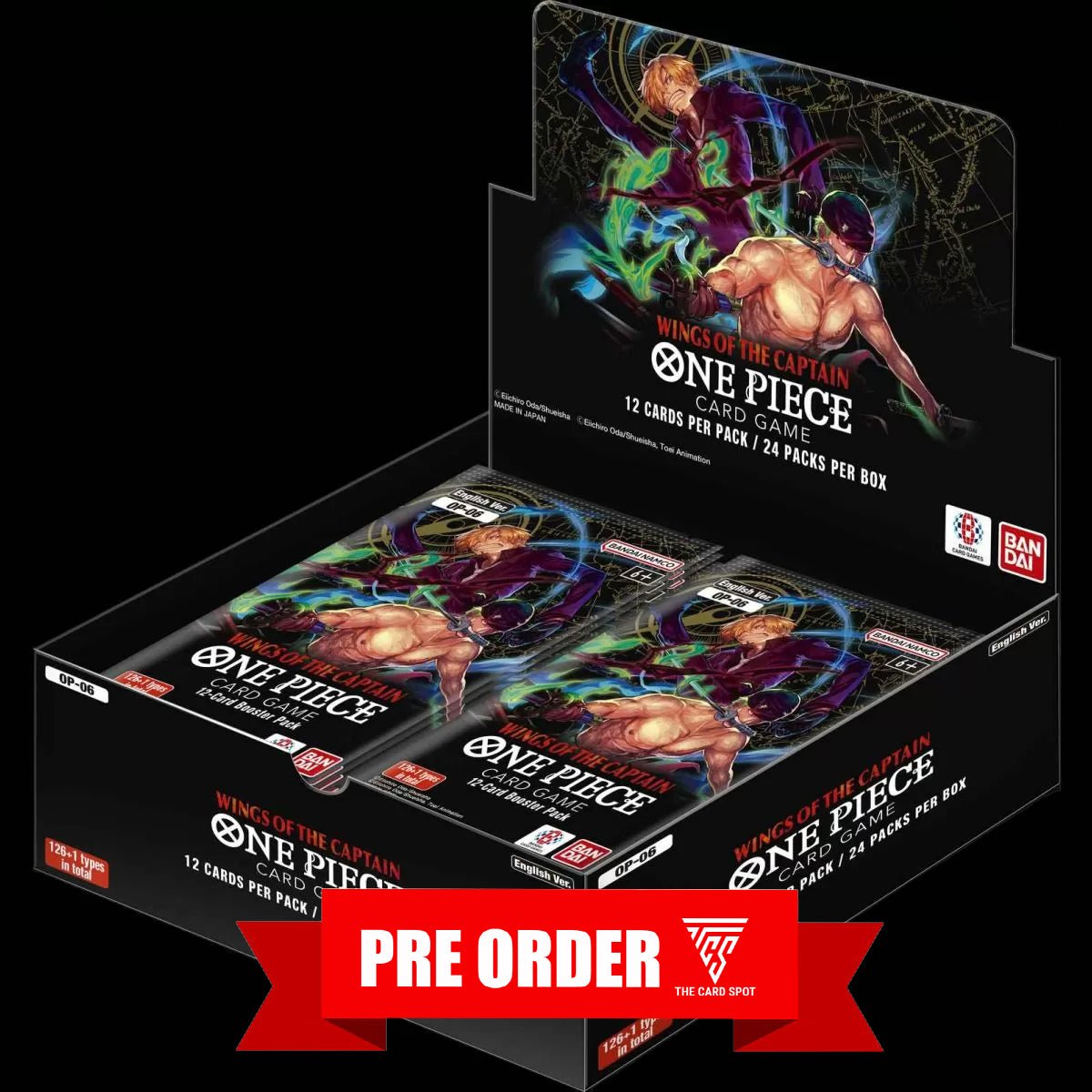 scarlet and violet 151 booster box pre order One Piece Card Game Wings of the Captain Booster Box [OP-06] – THE CARD  SPOT PTY LTD