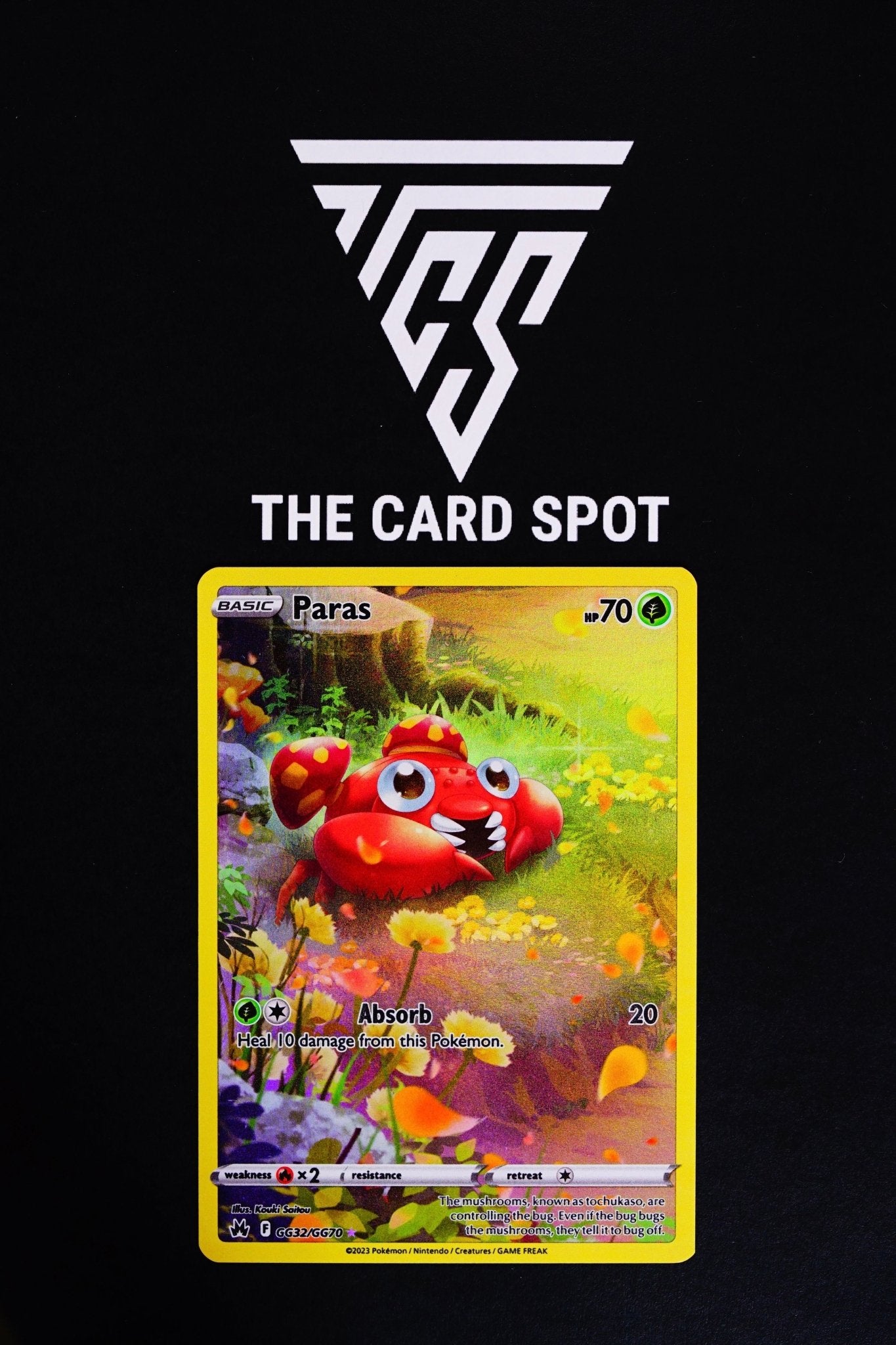 Paras GG32/GG70 - Pokemon Card THE CARD SPOT PTY LTD. Paras GG32/GG70 - Pokemon Card THE CARD SPOT PTY LTD.
