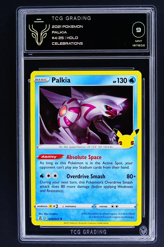 Pokemon Card: Palkia 004/025 Holo Celebrations TCG 9 - THE CARD SPOT PTY LTD.