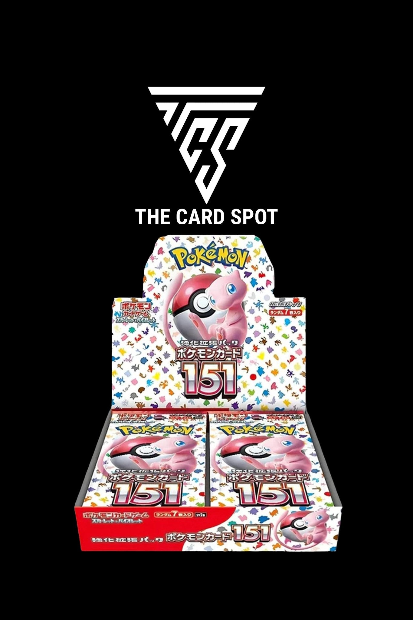 151 Booster Box Japanese SV2a Pokemon TCG - THE CARD SPOT PTY LTD.