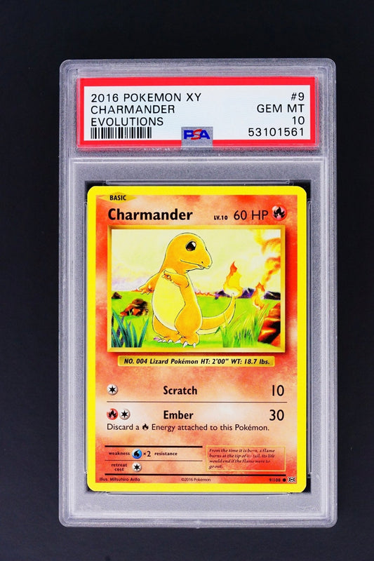 Pokemon TCG: Charmander PSA 10 - THE CARD SPOT PTY LTD.