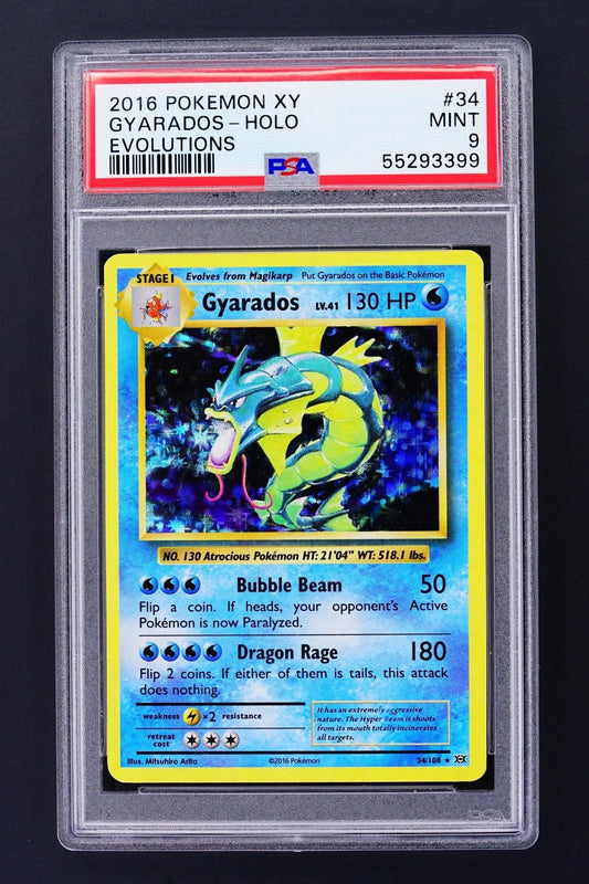 Pokemon TCG: Gyarados PSA 9 - THE CARD SPOT PTY LTD.