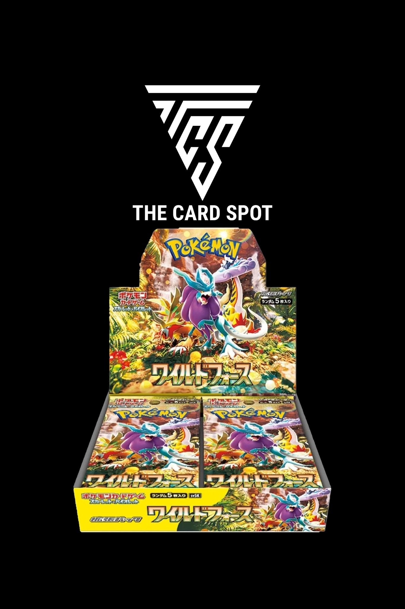 Wild Force Booster Box - Pokemon TCG THE CARD SPOT PTY LTD. Wild Force Booster Box - Pokemon TCG THE CARD SPOT PTY LTD.