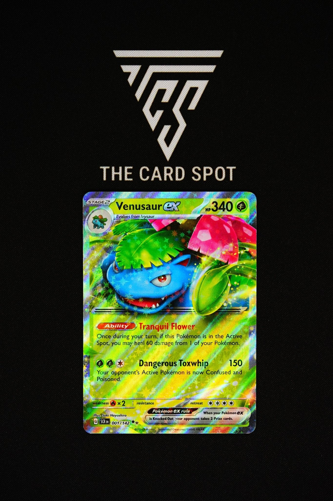 001/142 - Venusaur ex - Pokemon TCG - THE CARD SPOT PTY LTD.