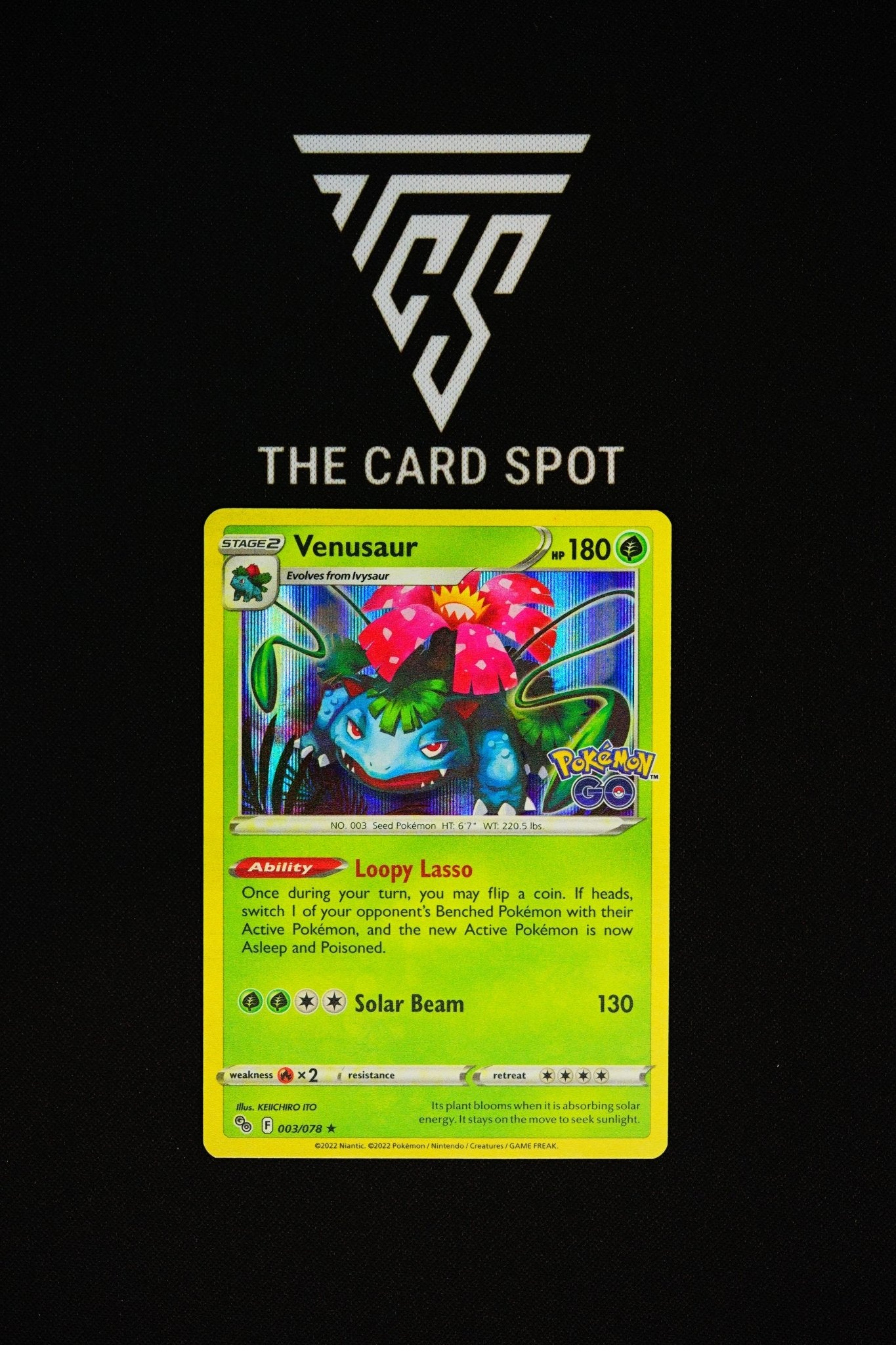 003/078 Venusaur - Pokemon TCG - THE CARD SPOT PTY LTD.