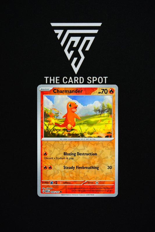 004/165 Charmander - Pokemon TCG - THE CARD SPOT PTY LTD.