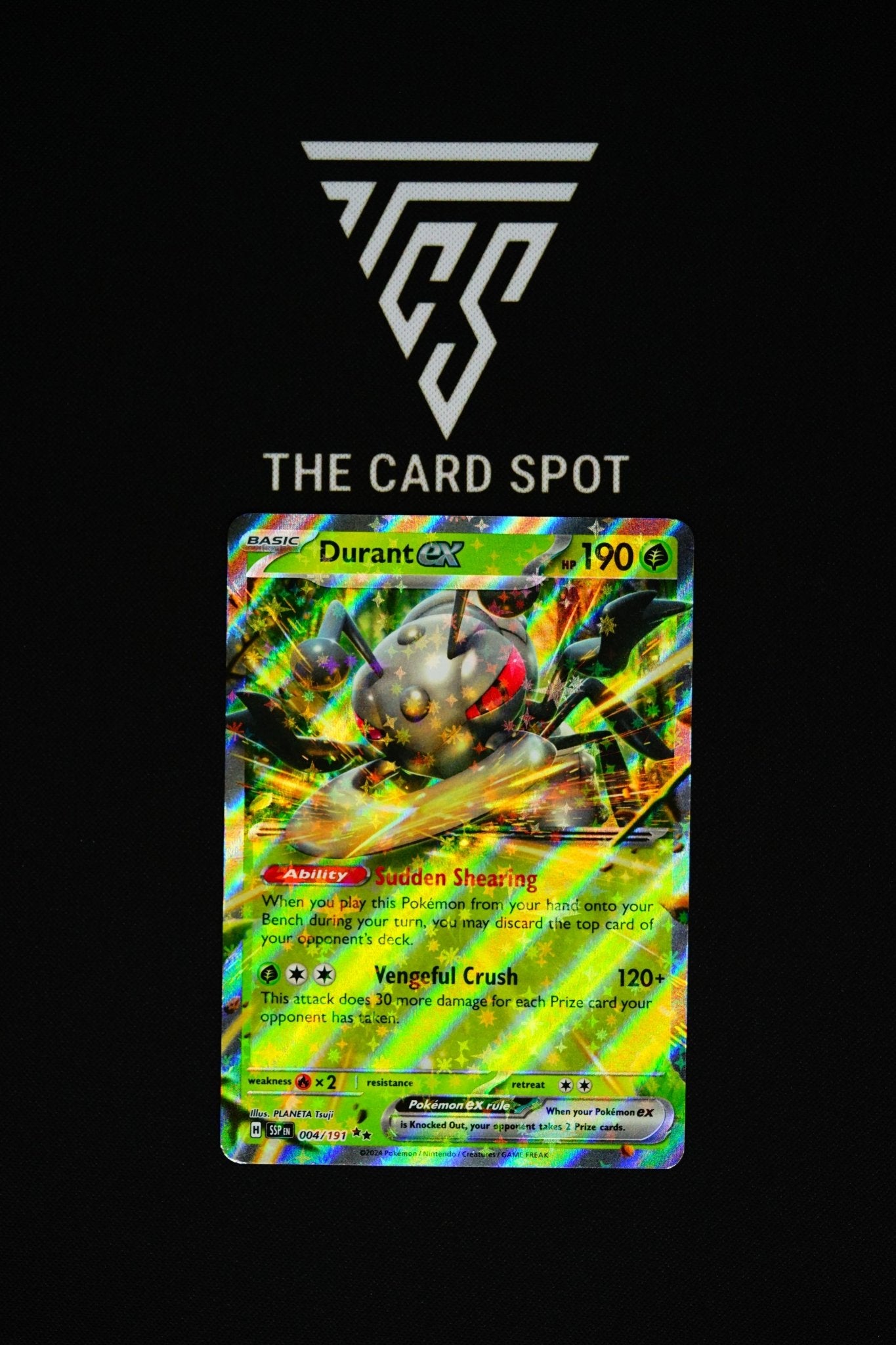 004/191 - Durant ex - Pokemon TCG - THE CARD SPOT PTY LTD.