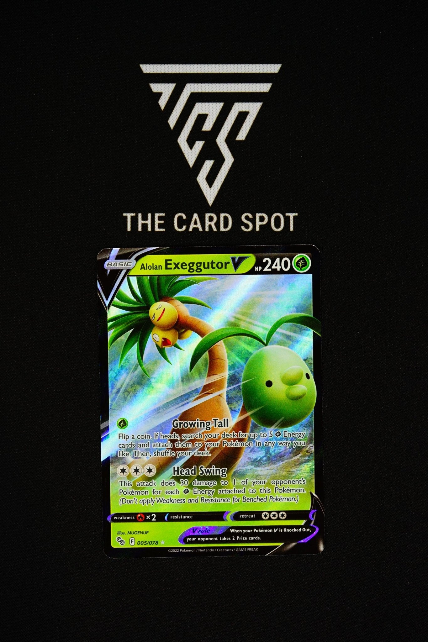 005/078 Alolan Exeggutor V - Pokemon TCG - THE CARD SPOT PTY LTD.