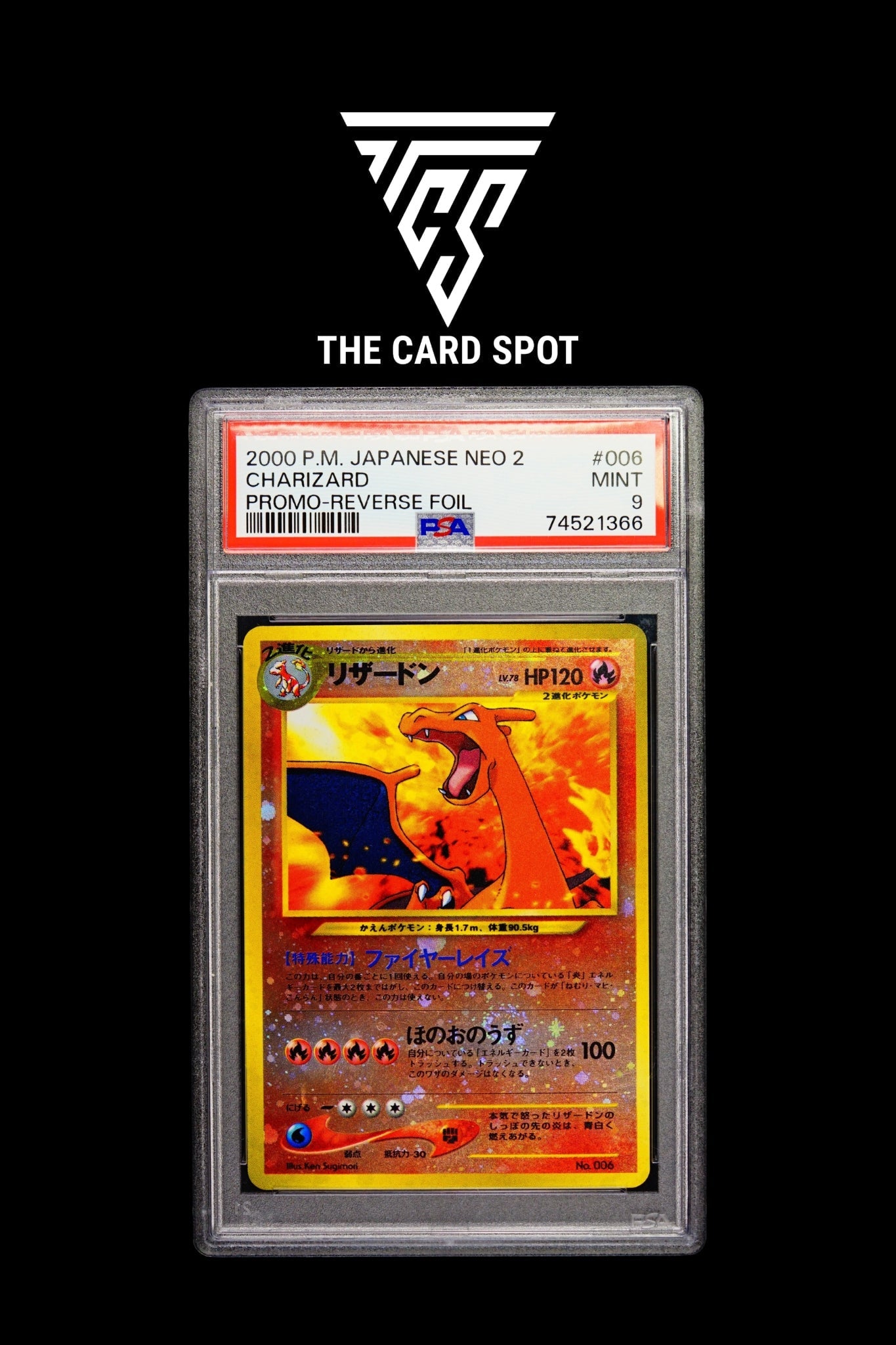 006 Charizard PSA 9 - Pokemon TCG - THE CARD SPOT PTY LTD.