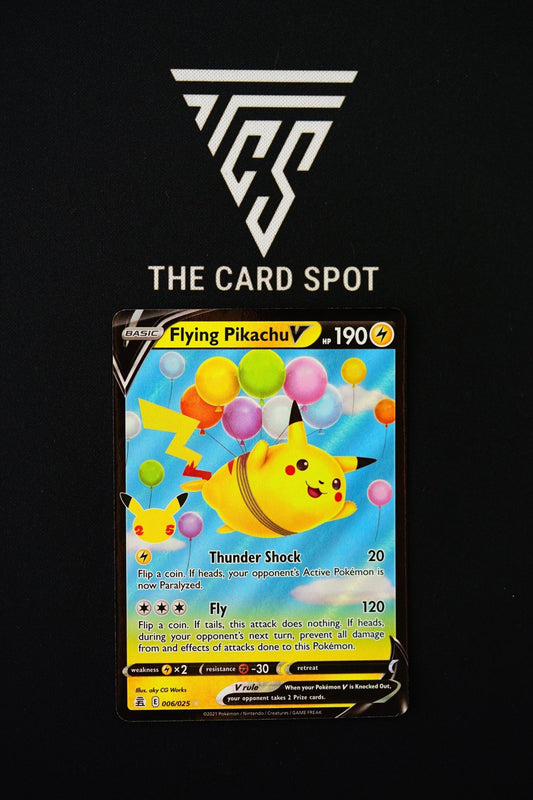 006/025 Flying Pikachu V - Pokemon TCG - THE CARD SPOT PTY LTD.Pokemon Raw CardsPokémon