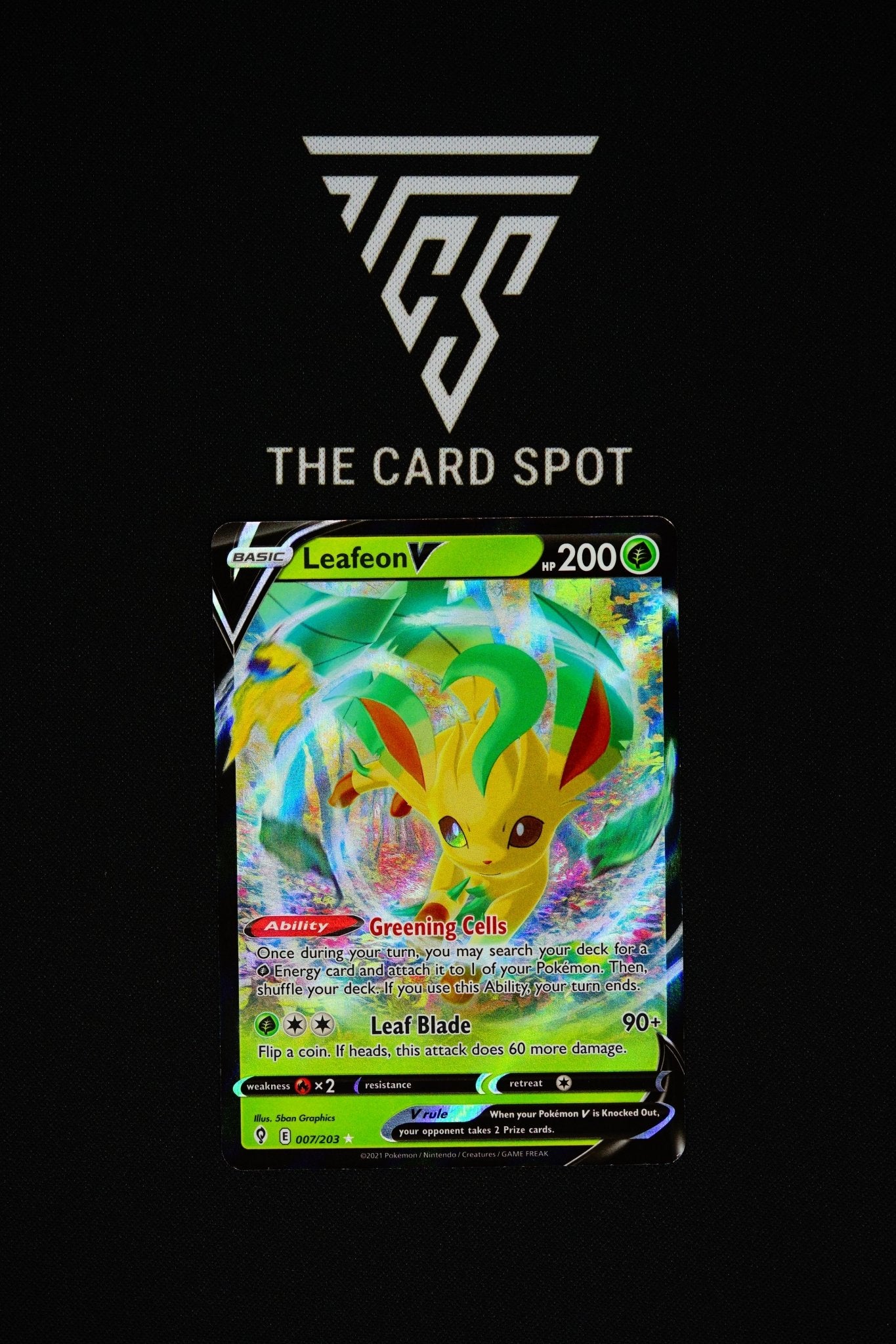 007/203 - Leafeon V - Pokemon TCG - THE CARD SPOT PTY LTD.