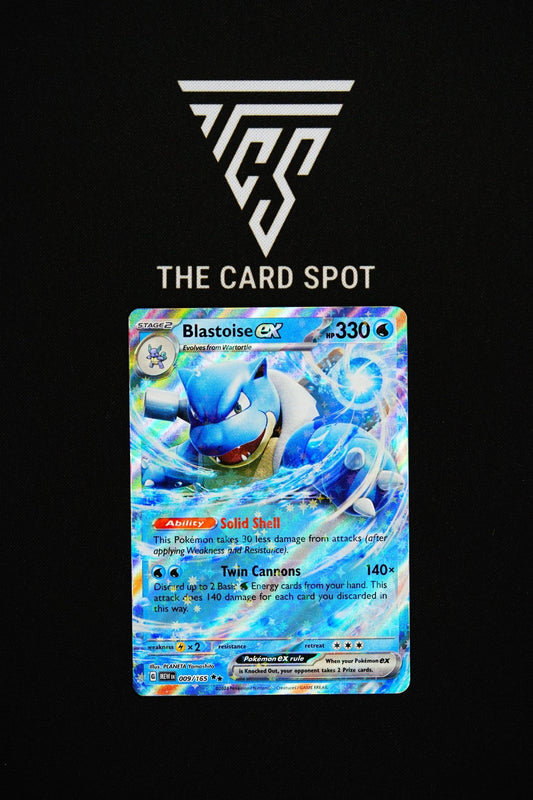 009/165 Blastoise Ex - Pokemon TCG - THE CARD SPOT PTY LTD.