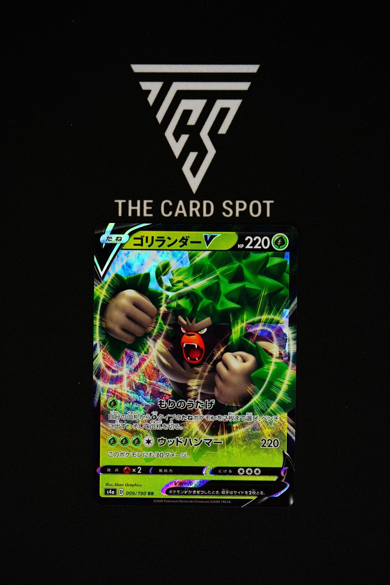 009/190 - Rillaboom V - Pokemon TCG – THE CARD SPOT PTY LTD.